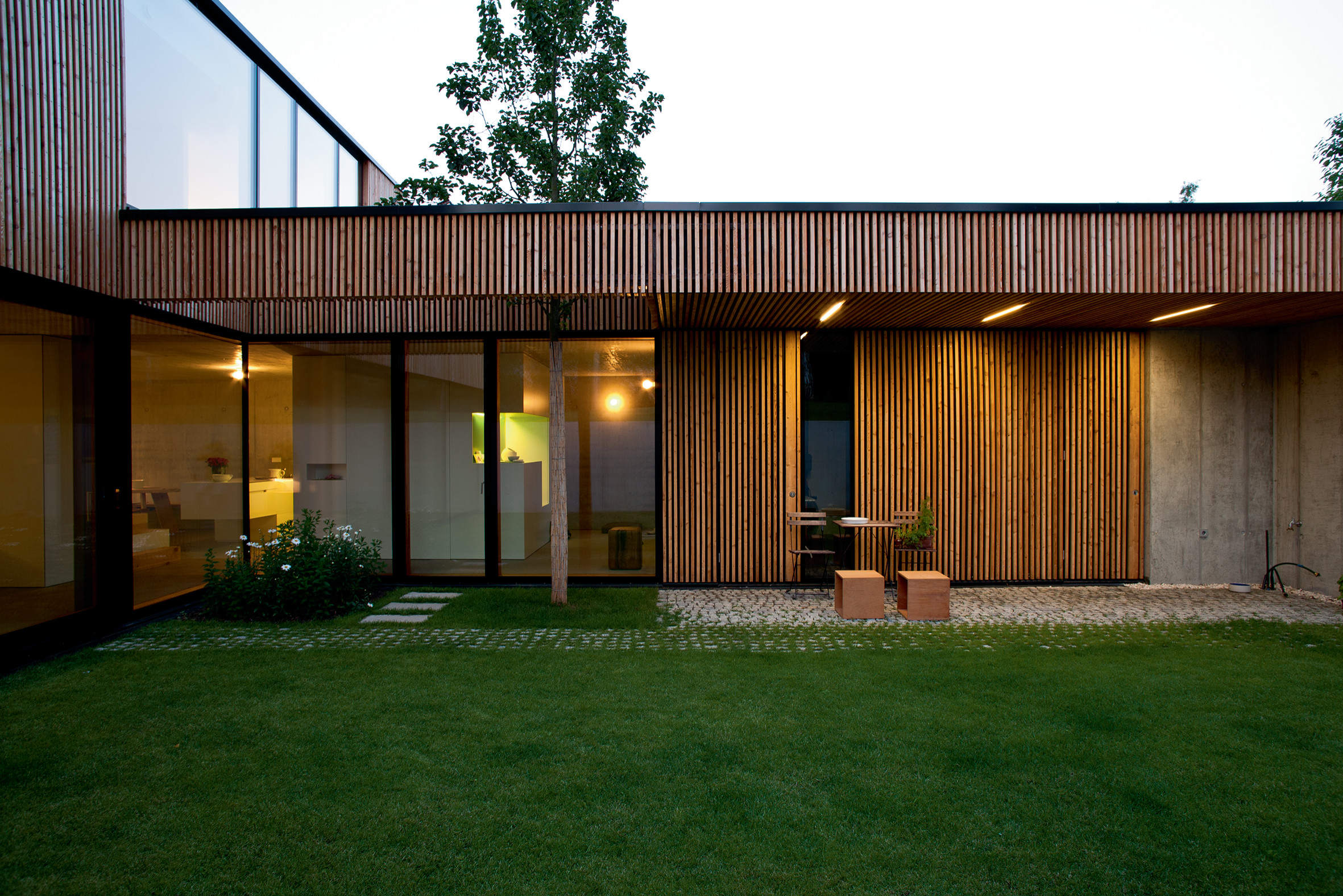 Houzz Германия: Холм, в который заглубили дом