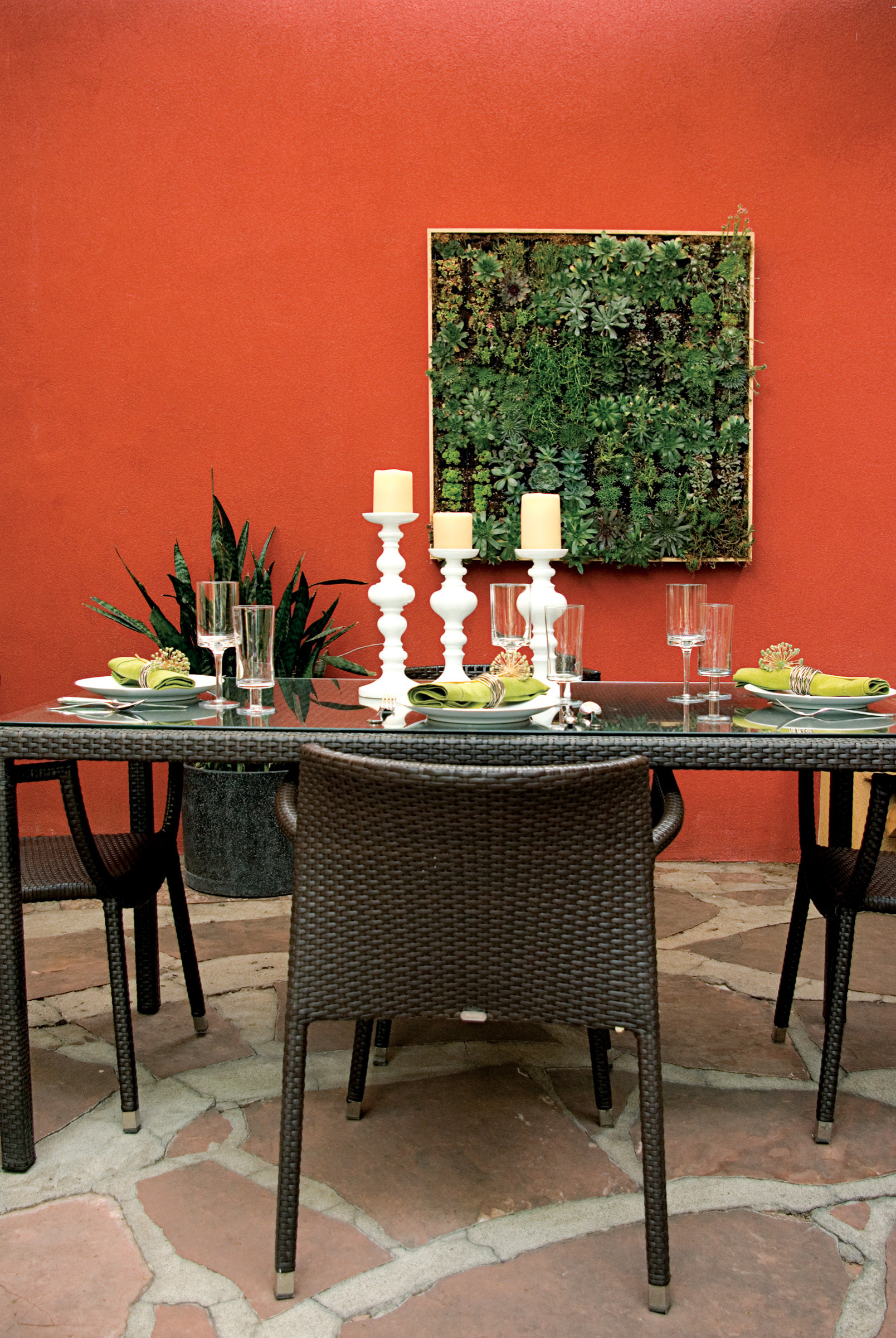 Микротренды: Мода на зеленый интерьер