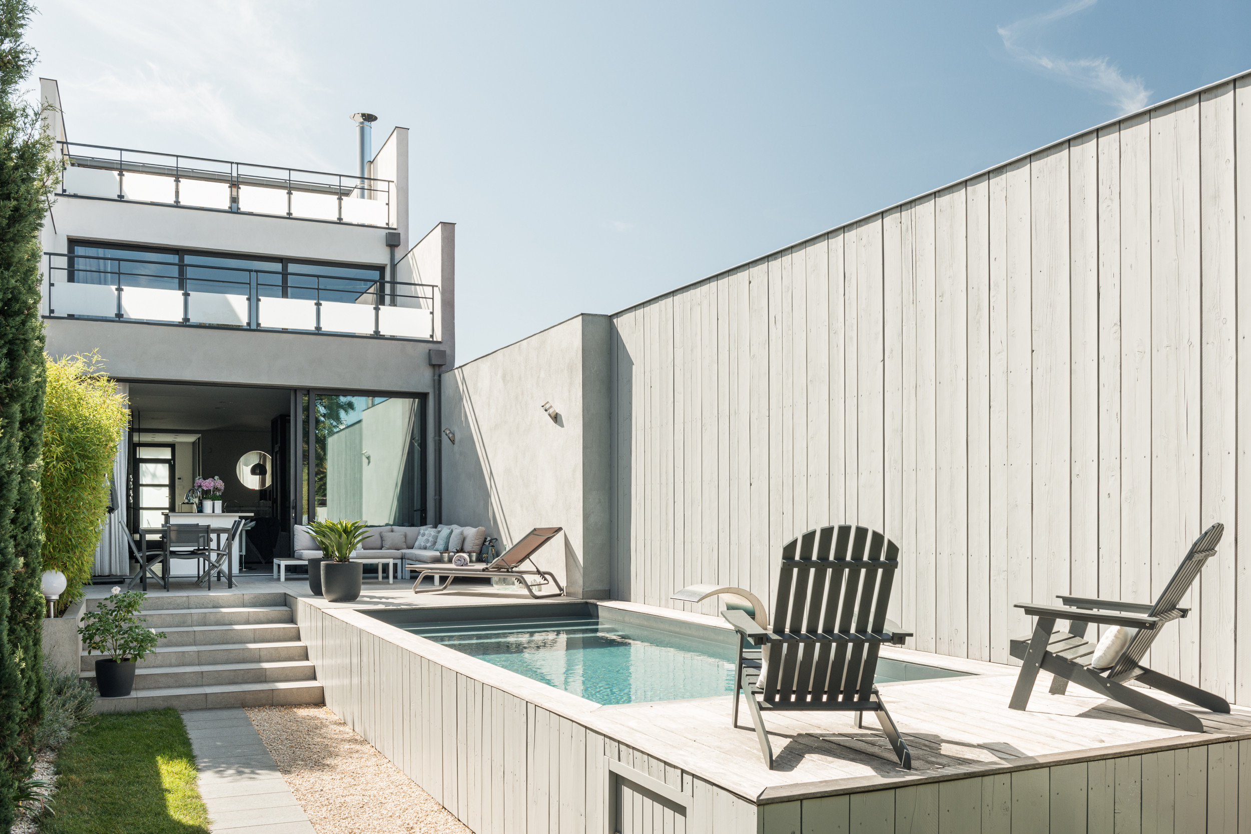 Фотоохота: 20 мини-бассейнов для небольших садов