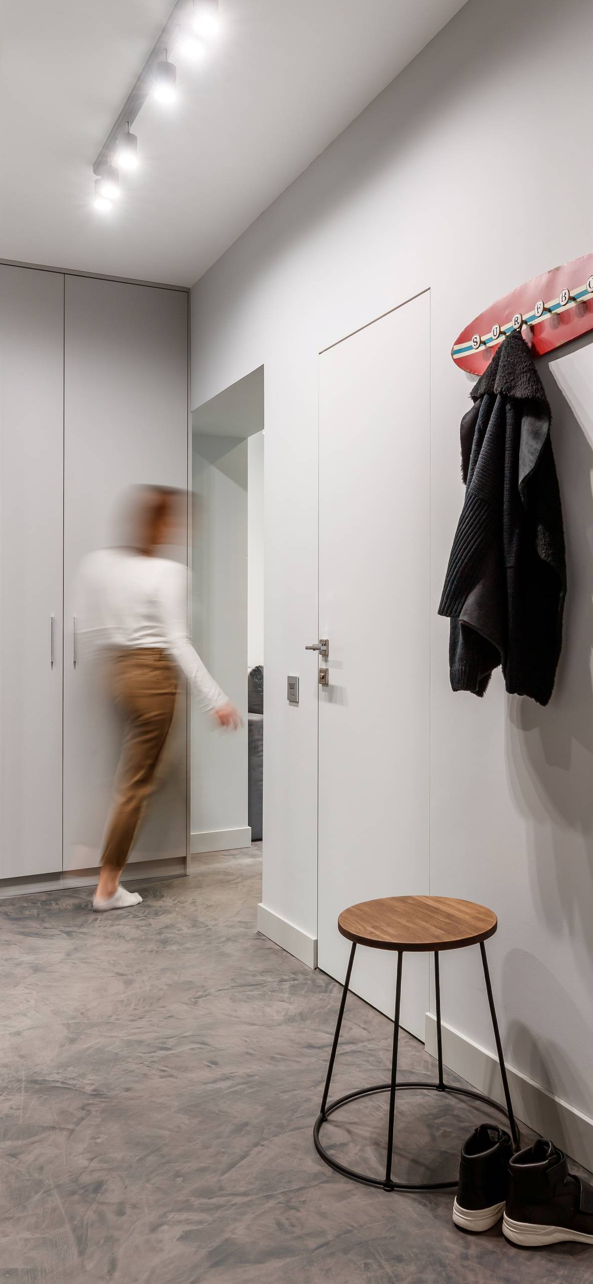 Houzz Украина: 49,5 кв.м — квартира в Киеве, где почти нет дверей