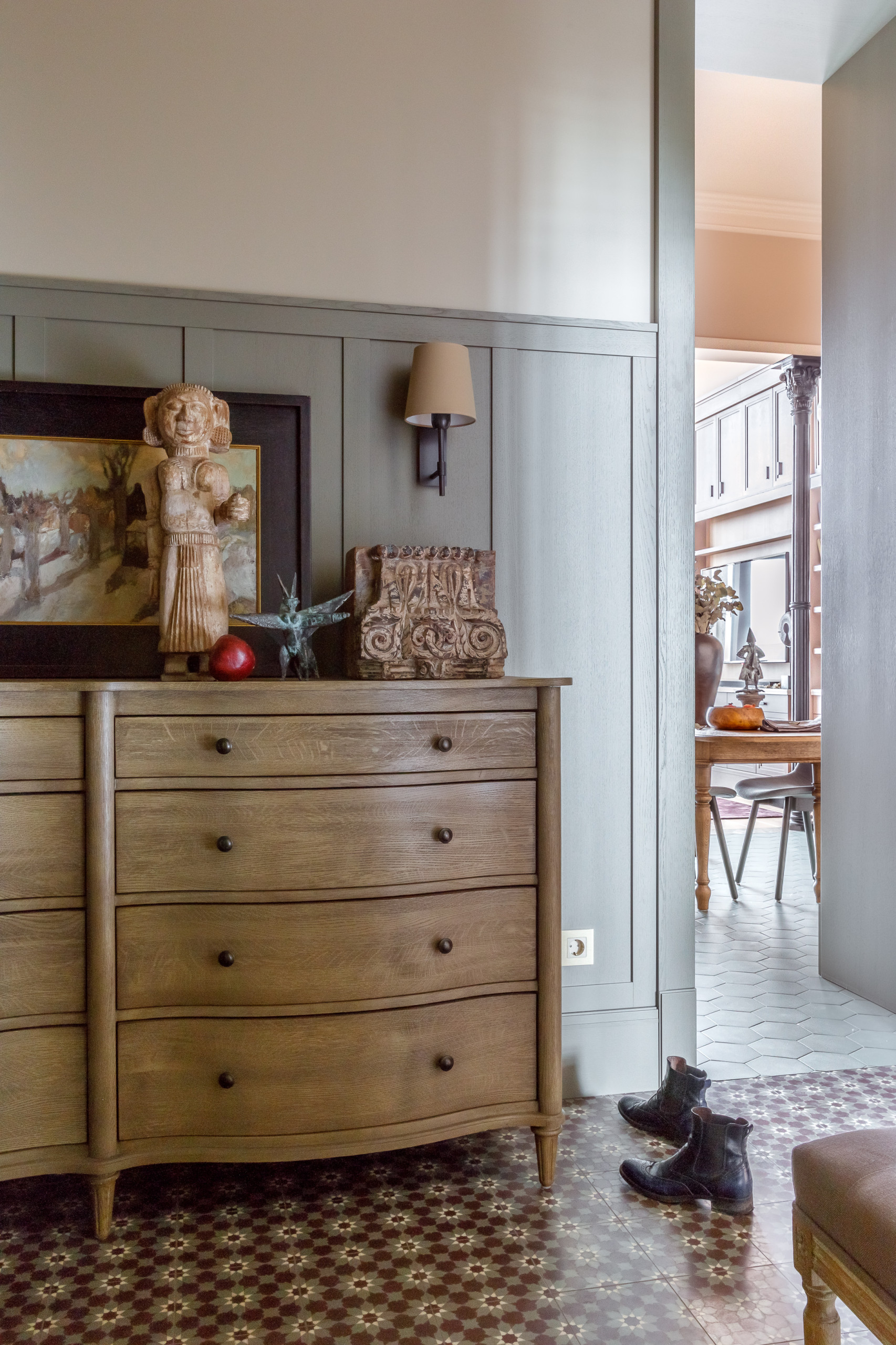 Houzz тур: Фьюжн в квартире на Маяковке