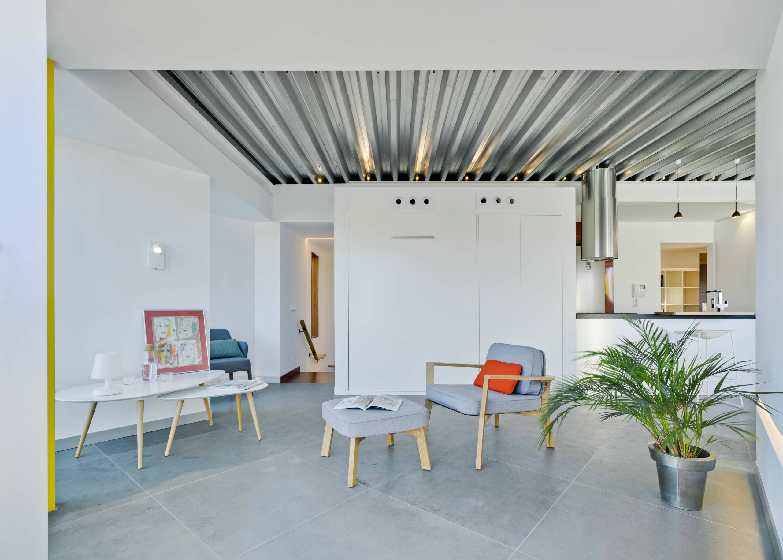 Houzz Испания: Мансарда 48 кв.м, где можно делать что душе угодно