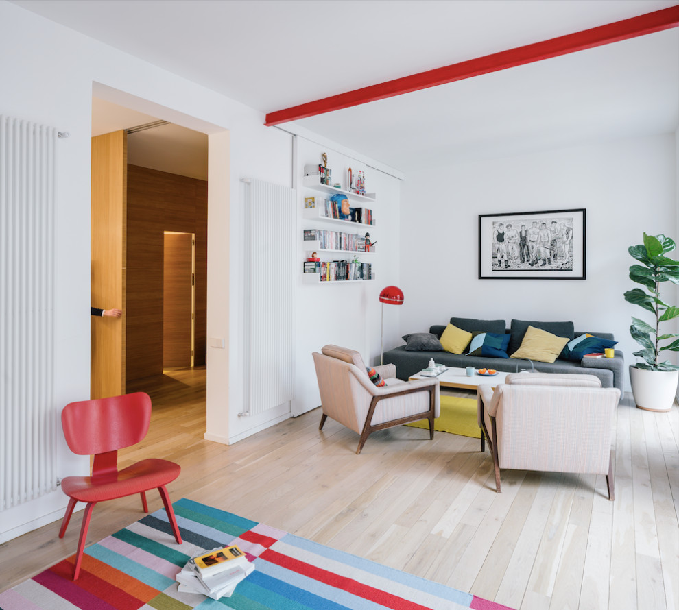 Houzz Испания: Квартира в Мадриде с яркими деталями