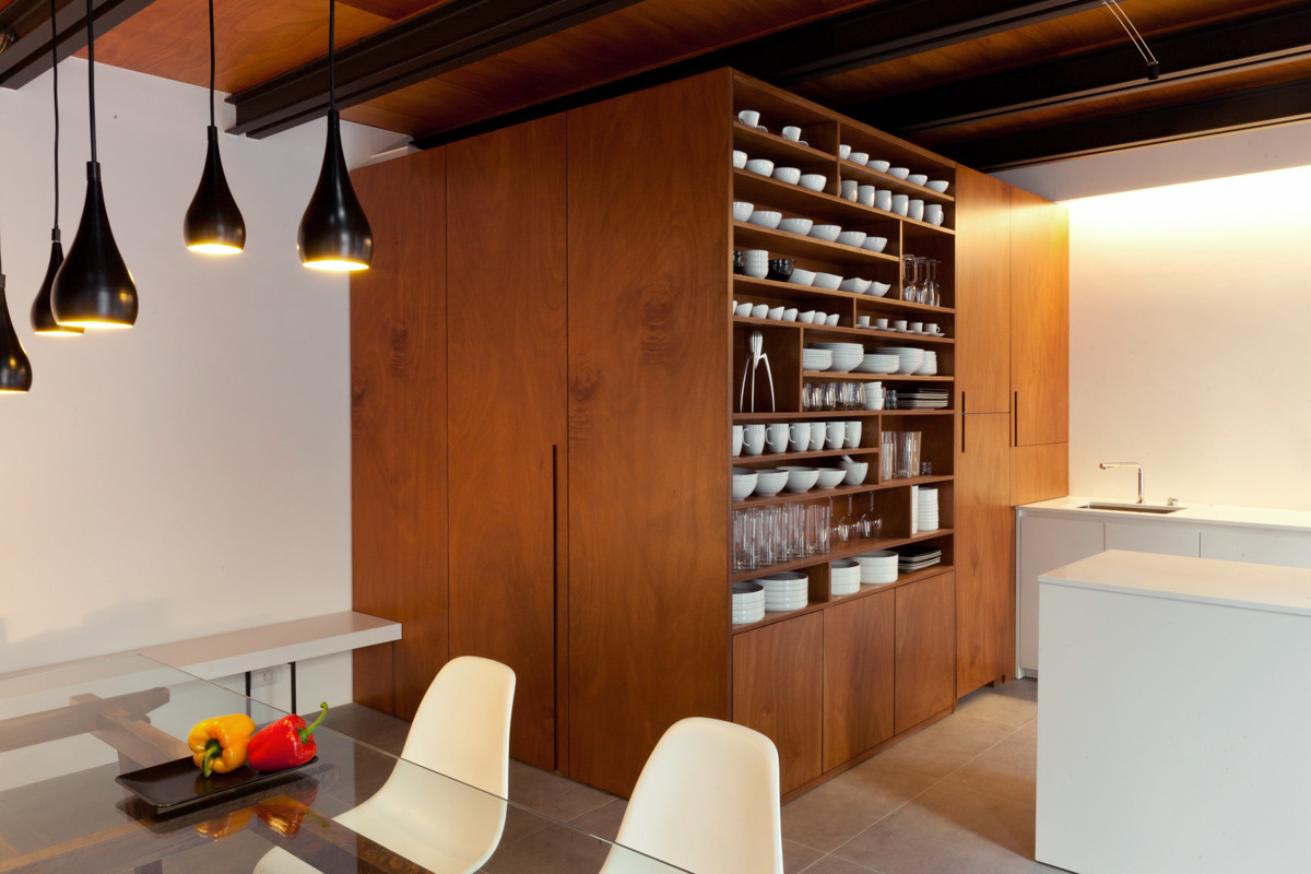 Houzz Италия: От столярной мастерской до лофта со светящейся лестницей