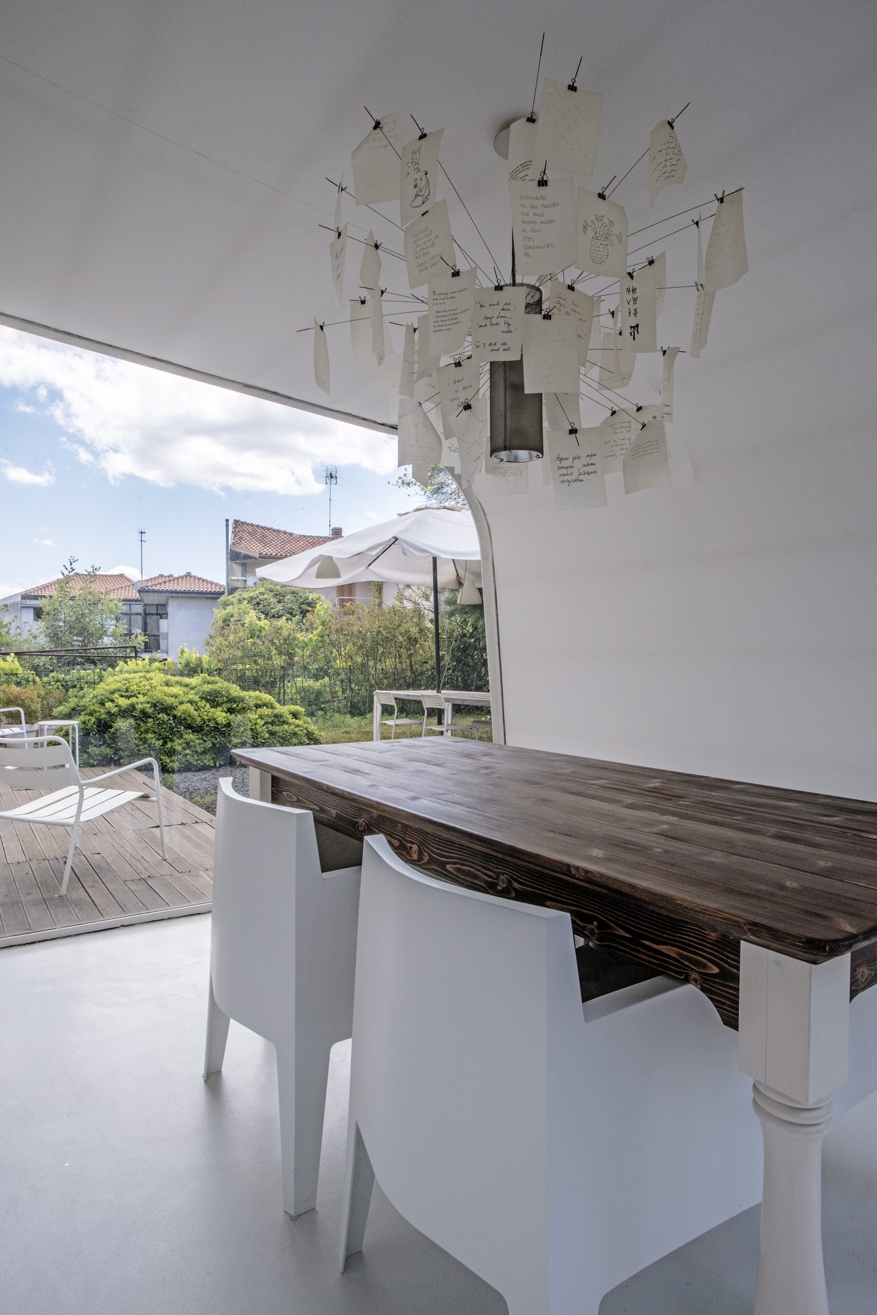 Houzz Италия: Гараж, переоборудованный в просторный дом