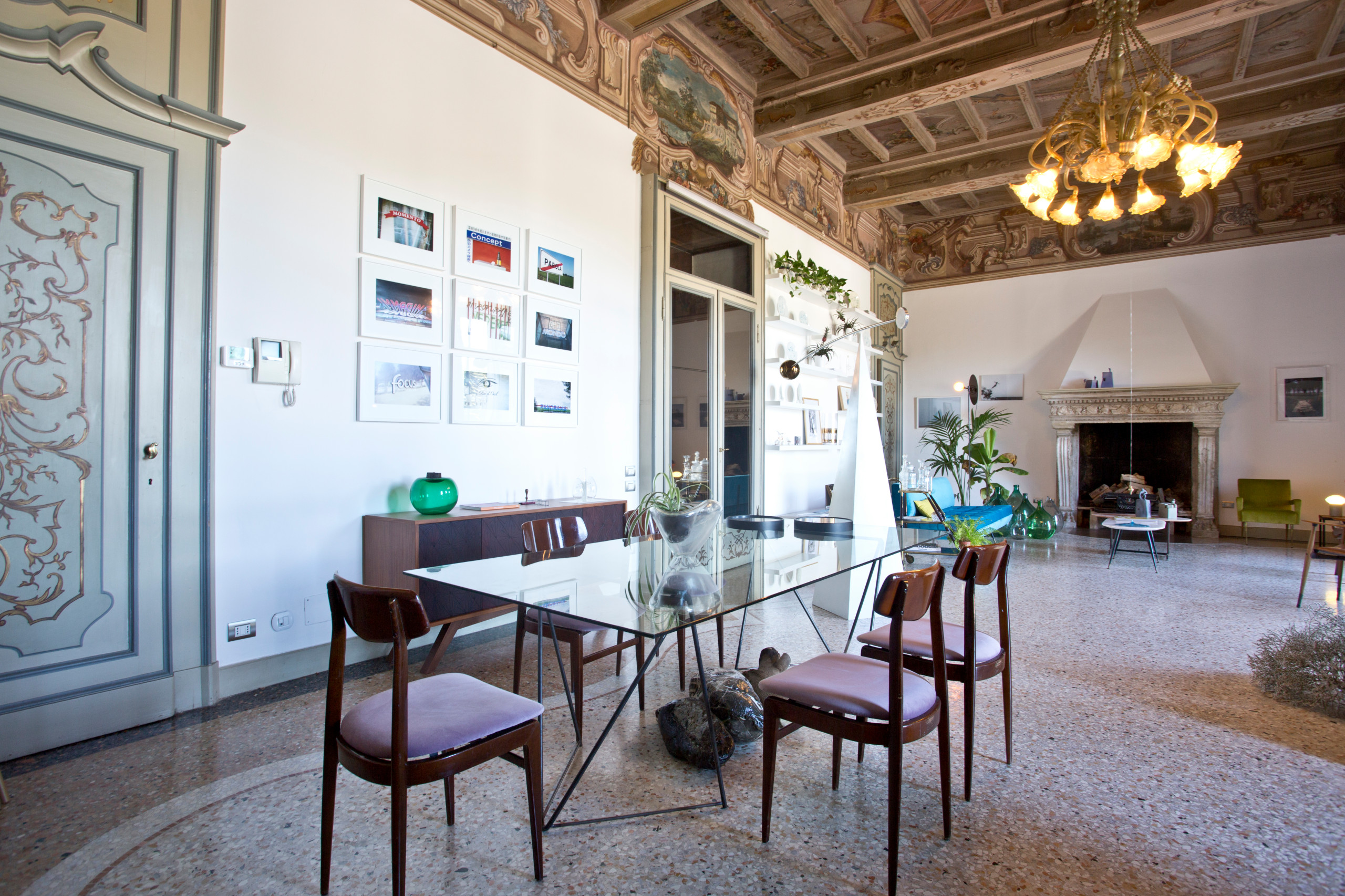 Houzz Италия: Дом-галерея на вилле XVIII века