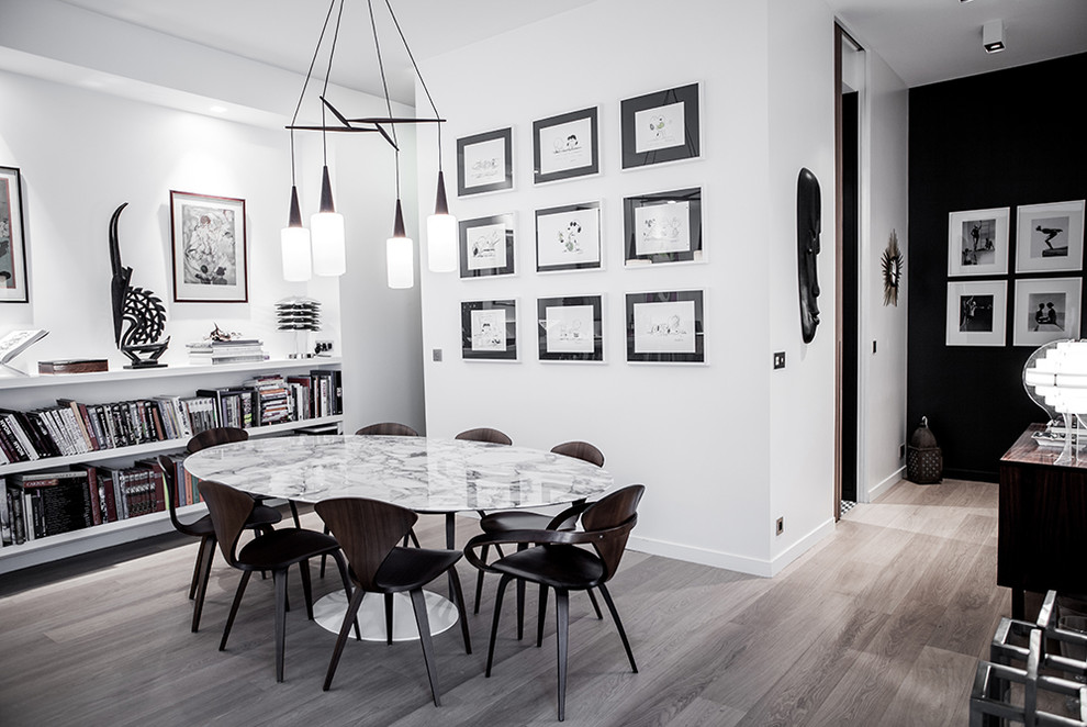 Houzz Франция: Квартира в Париже для пары эстетов