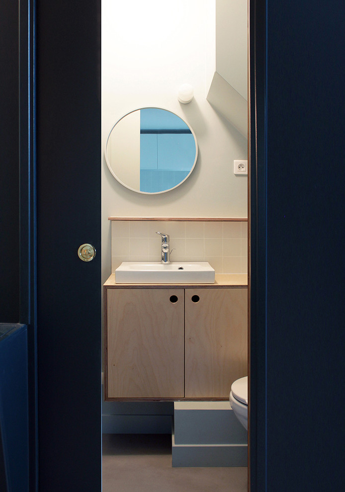 Houzz Франция: Квартира-студия площадью 15 кв.м в Париже