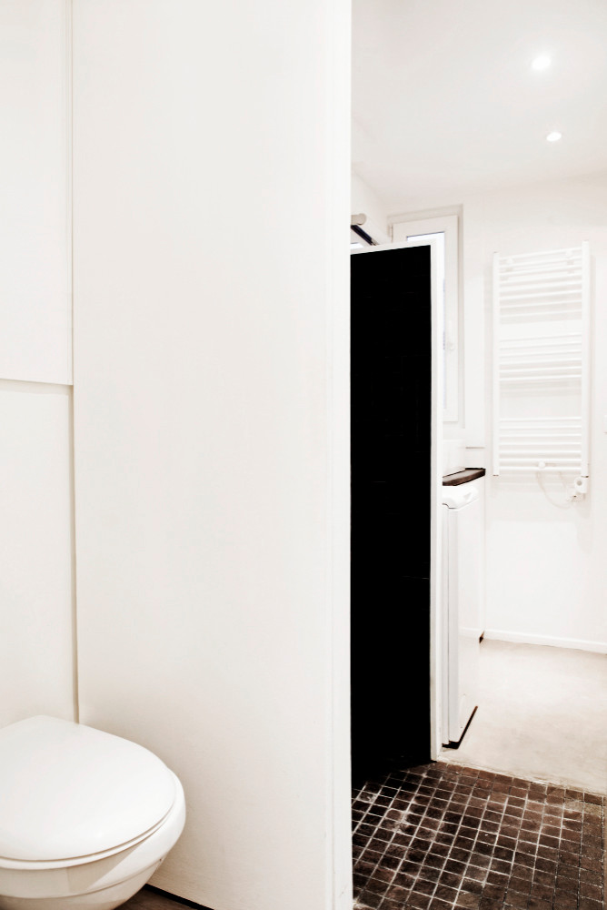 Houzz Франция: Индустриальная студия на 27 квадратных метрах