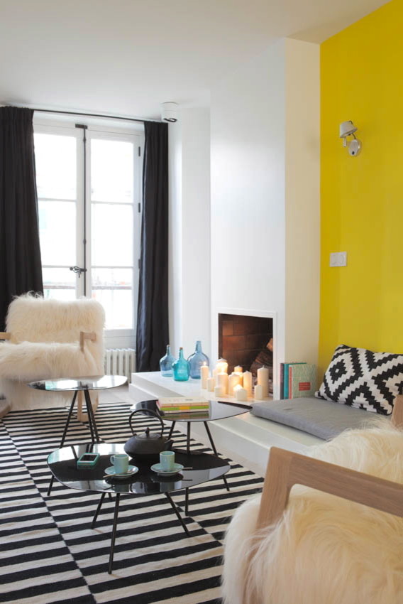 Houzz Франция: Квартира со скандинавскими чертами