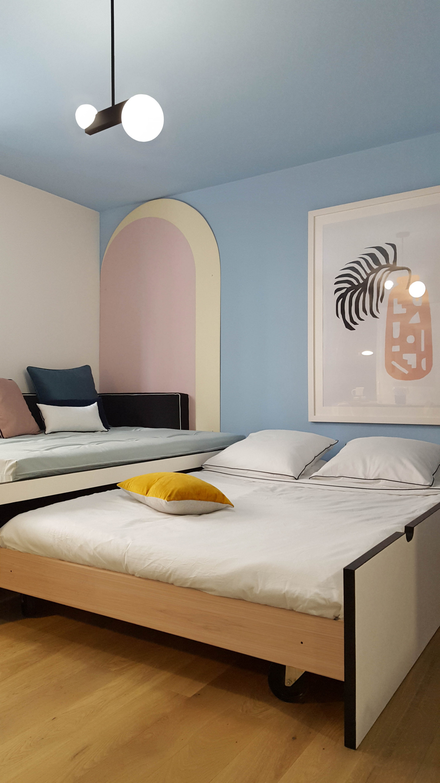 До и после: Арки, терраццо и тайная кровать— в квартире 43 кв.м.