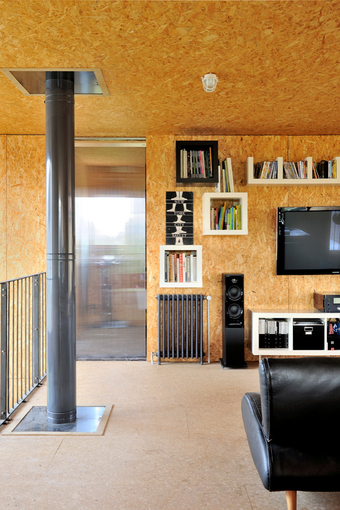 Houzz-Франция: Большой эко-дом за небольшие деньги