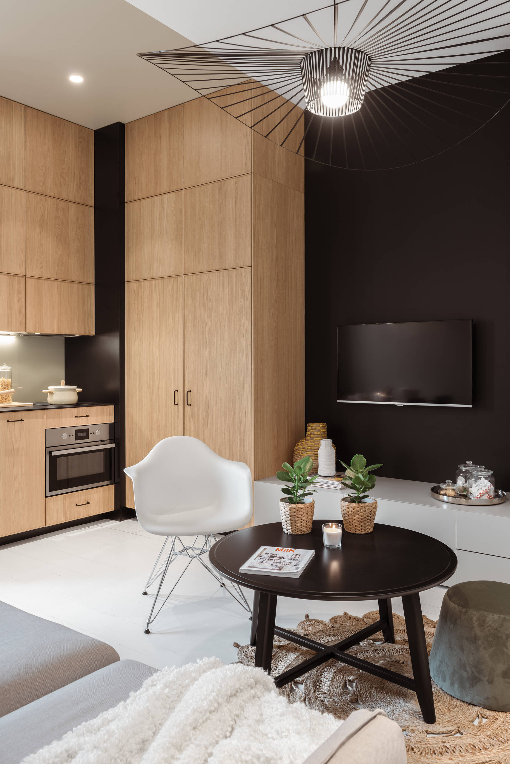 До и после: Двухкомнатная квартира на 38 кв.м в Нанте