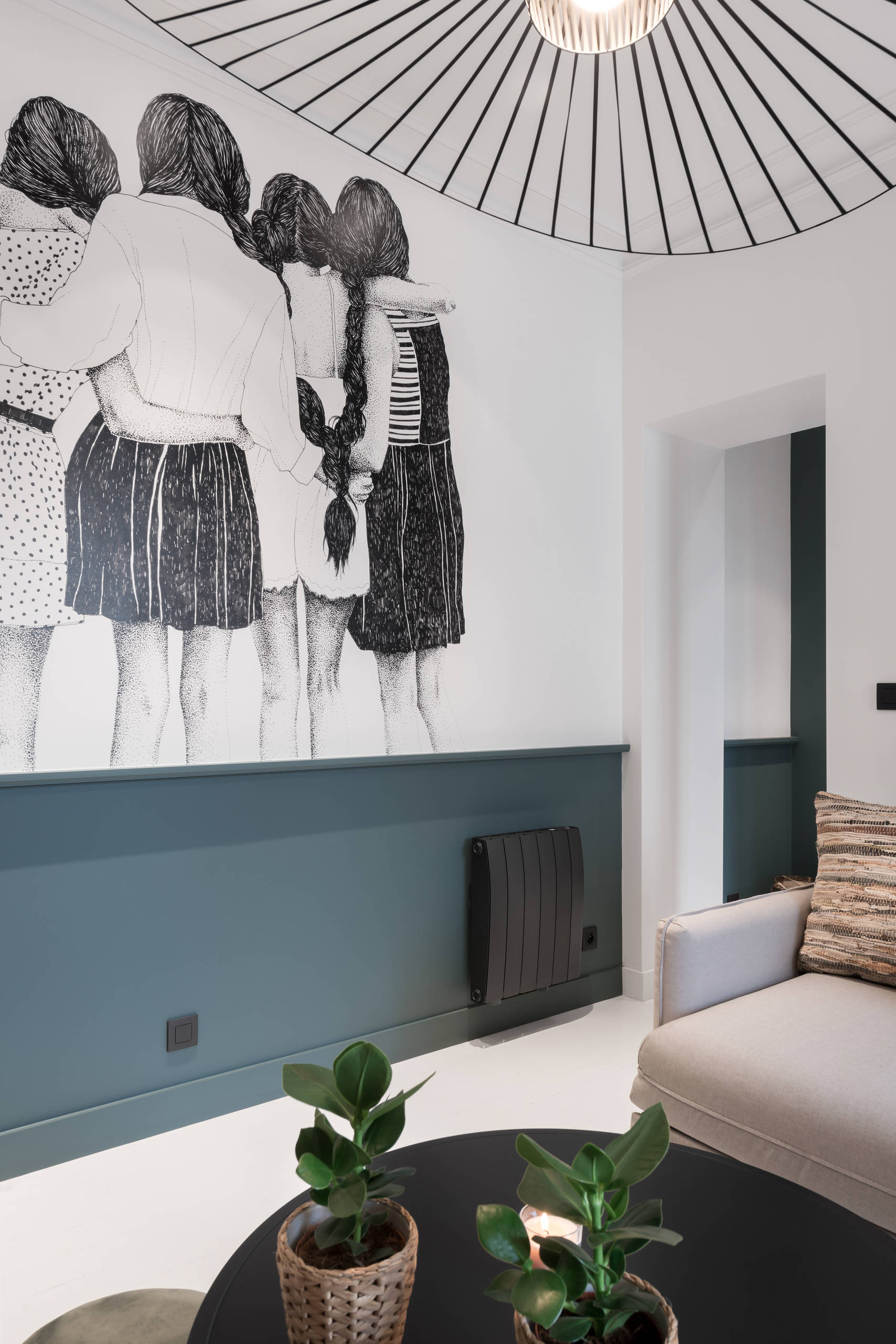 До и после: Двухкомнатная квартира на 38 кв.м в Нанте