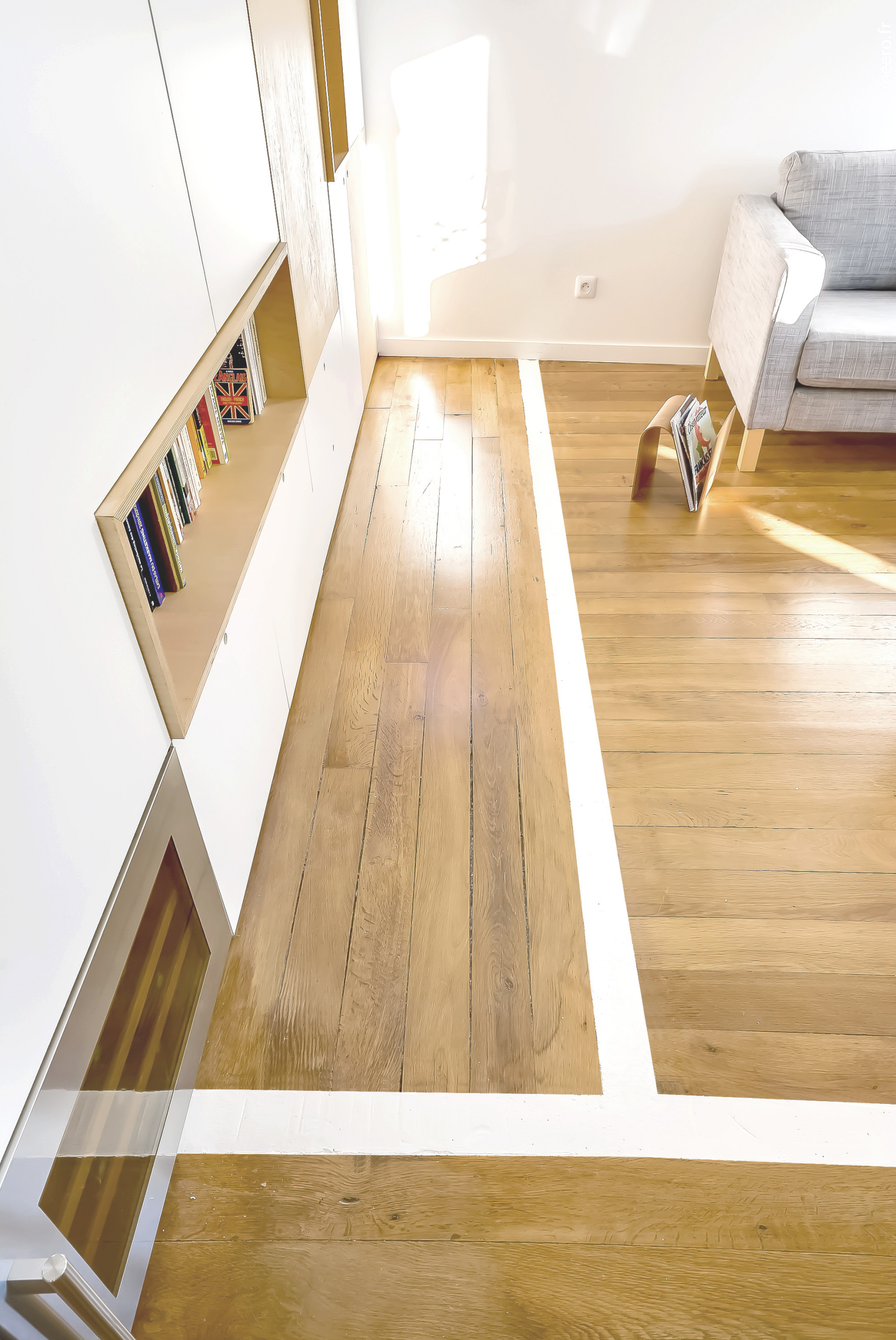 Houzz Франция: Небольшая парижская квартира в скандинавском стиле