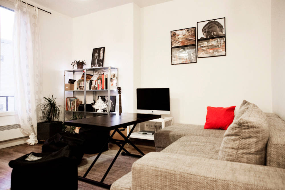 Houzz Франция: Индустриальная студия на 27 квадратных метрах