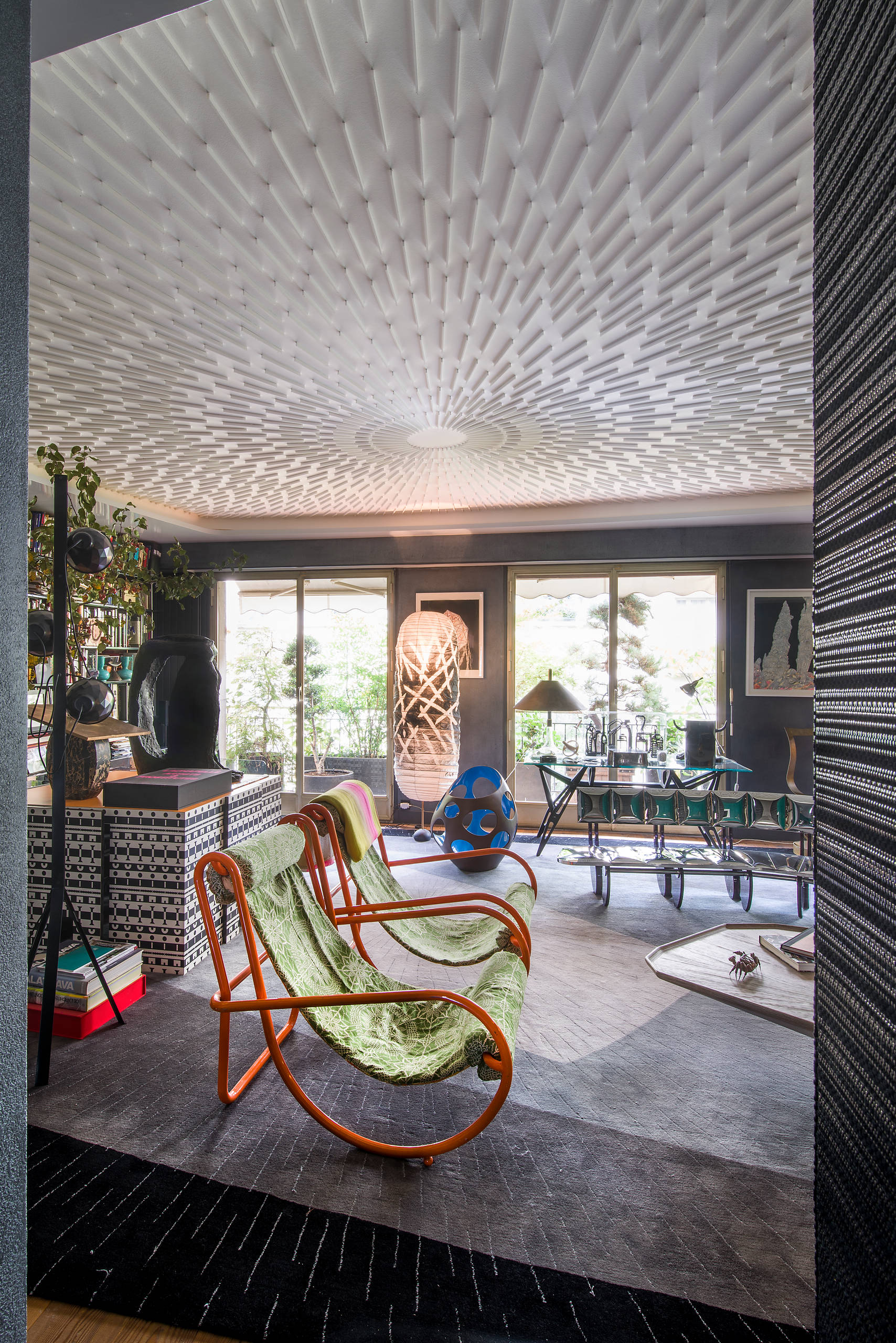 Houzz Франция: Парижская квартира, полная артистичных эффектов