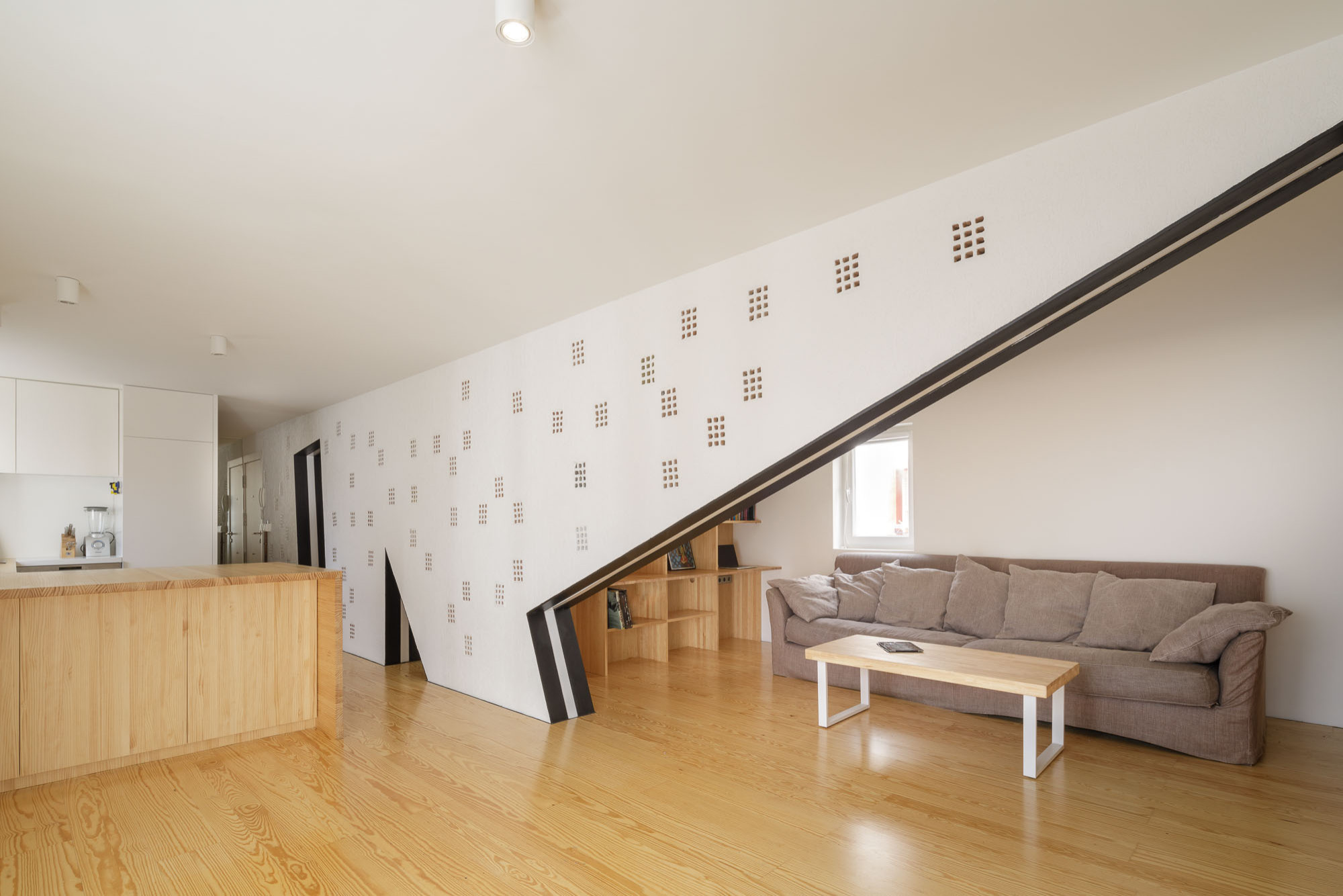 Houzz Испания: Квартира, где все покосилось