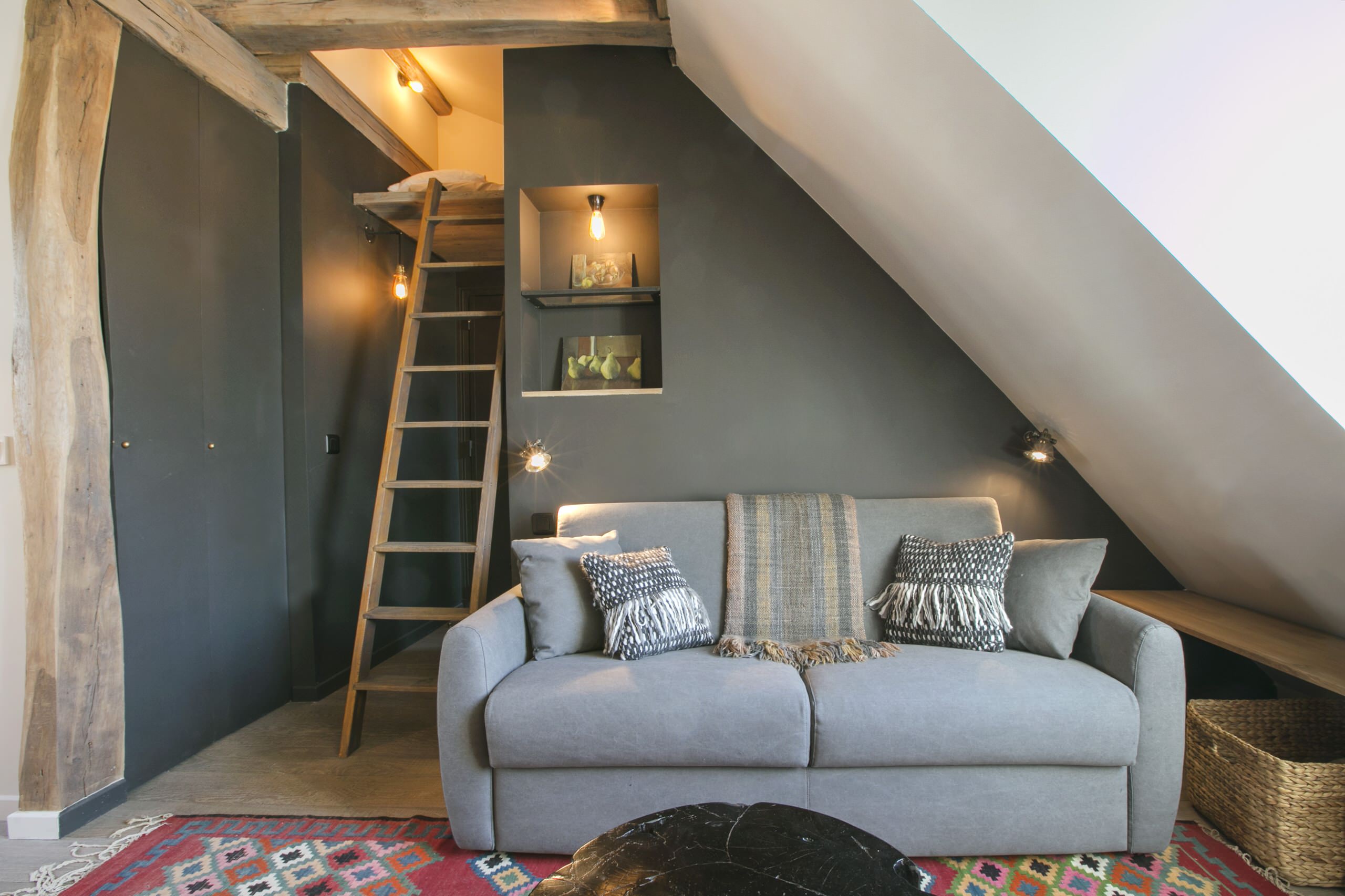 Houzz Франция: Атмосфера шале в центре Парижа