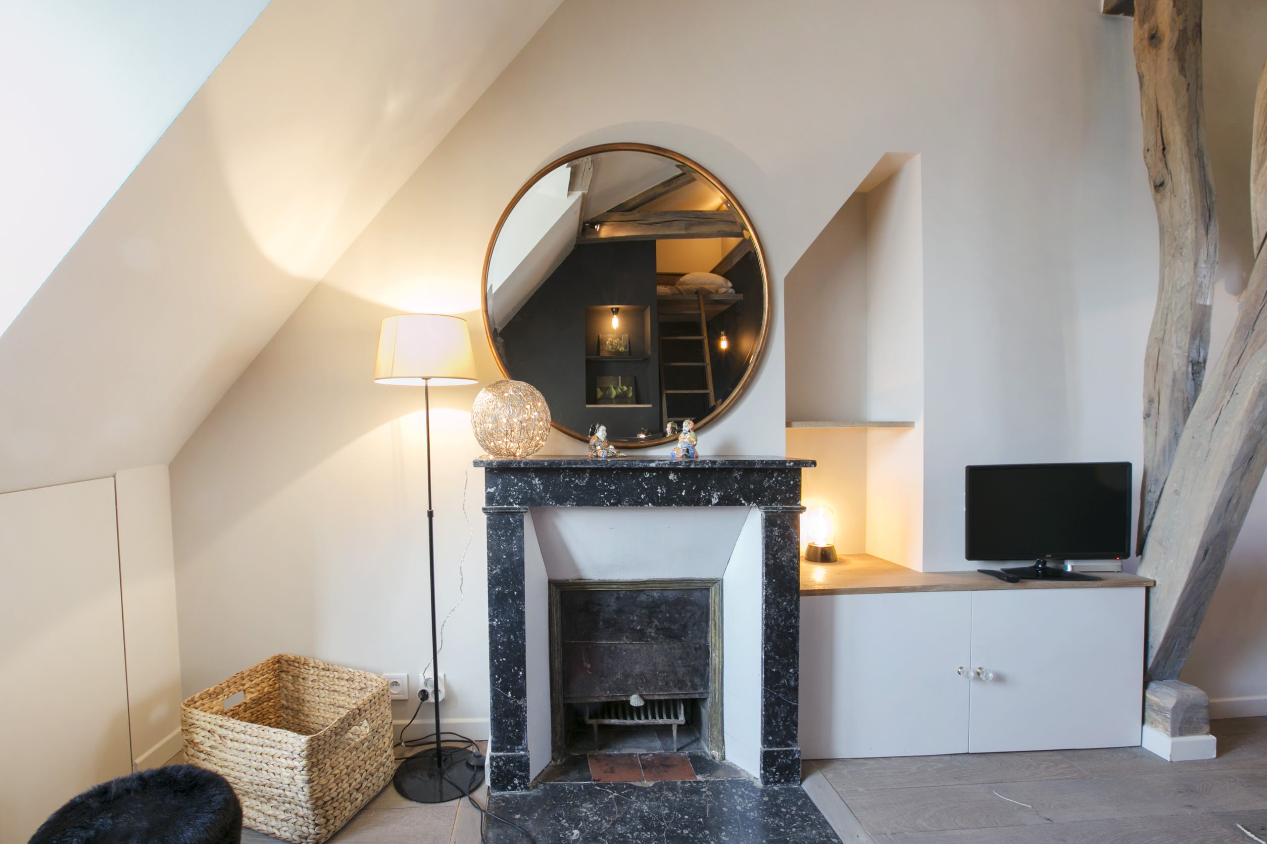 Houzz Франция: Атмосфера шале в центре Парижа