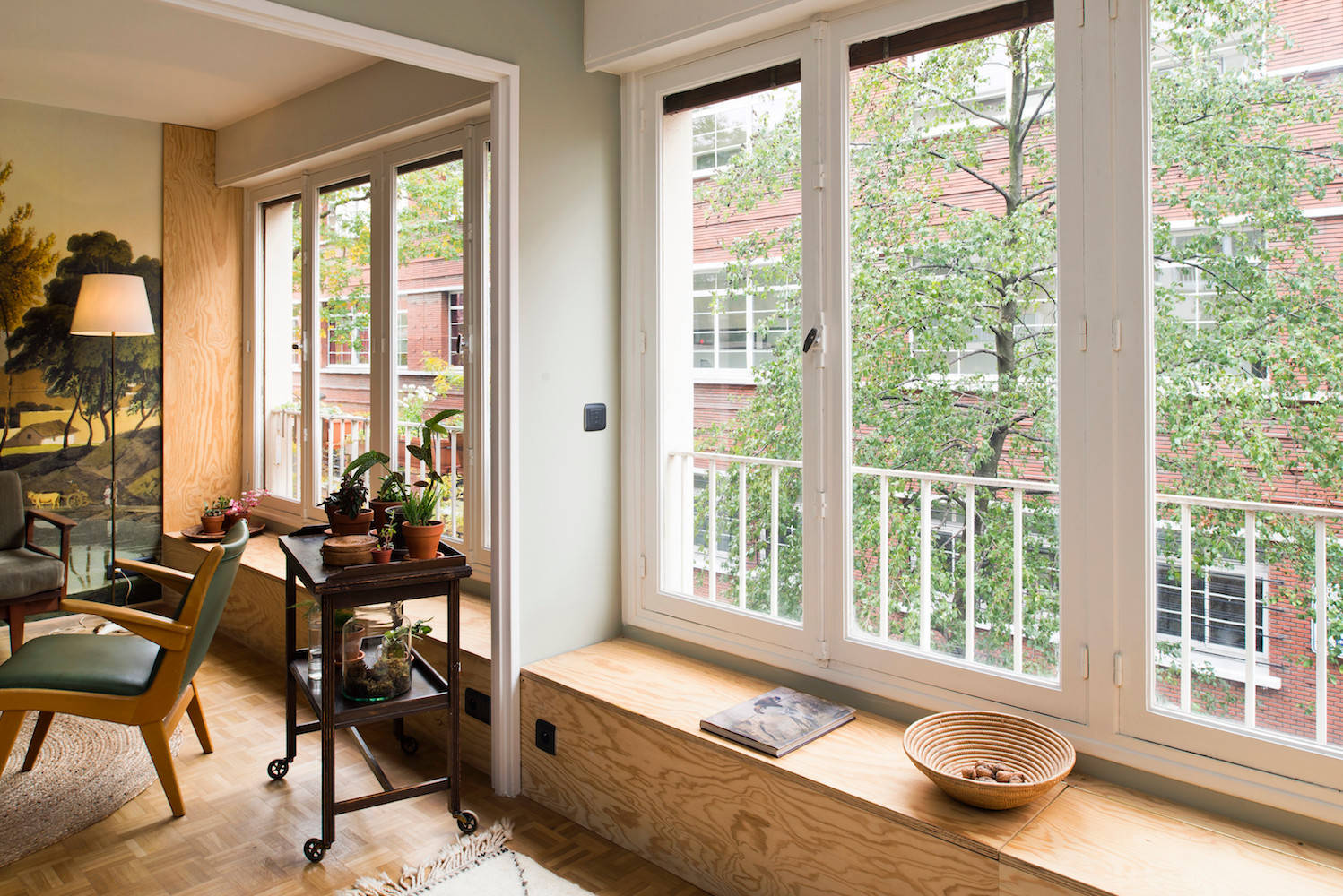 Houzz Франция: Винтаж для молодой пары — под Парижем