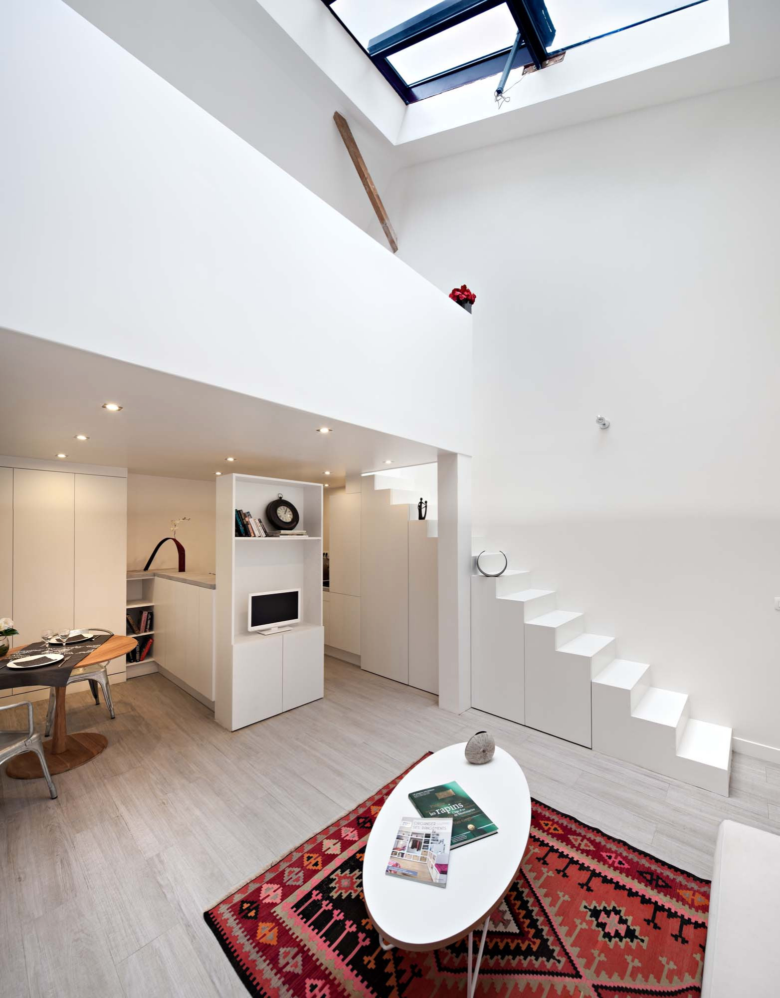 Houzz Франция: Бывшая творческая мастерская на Монмартре