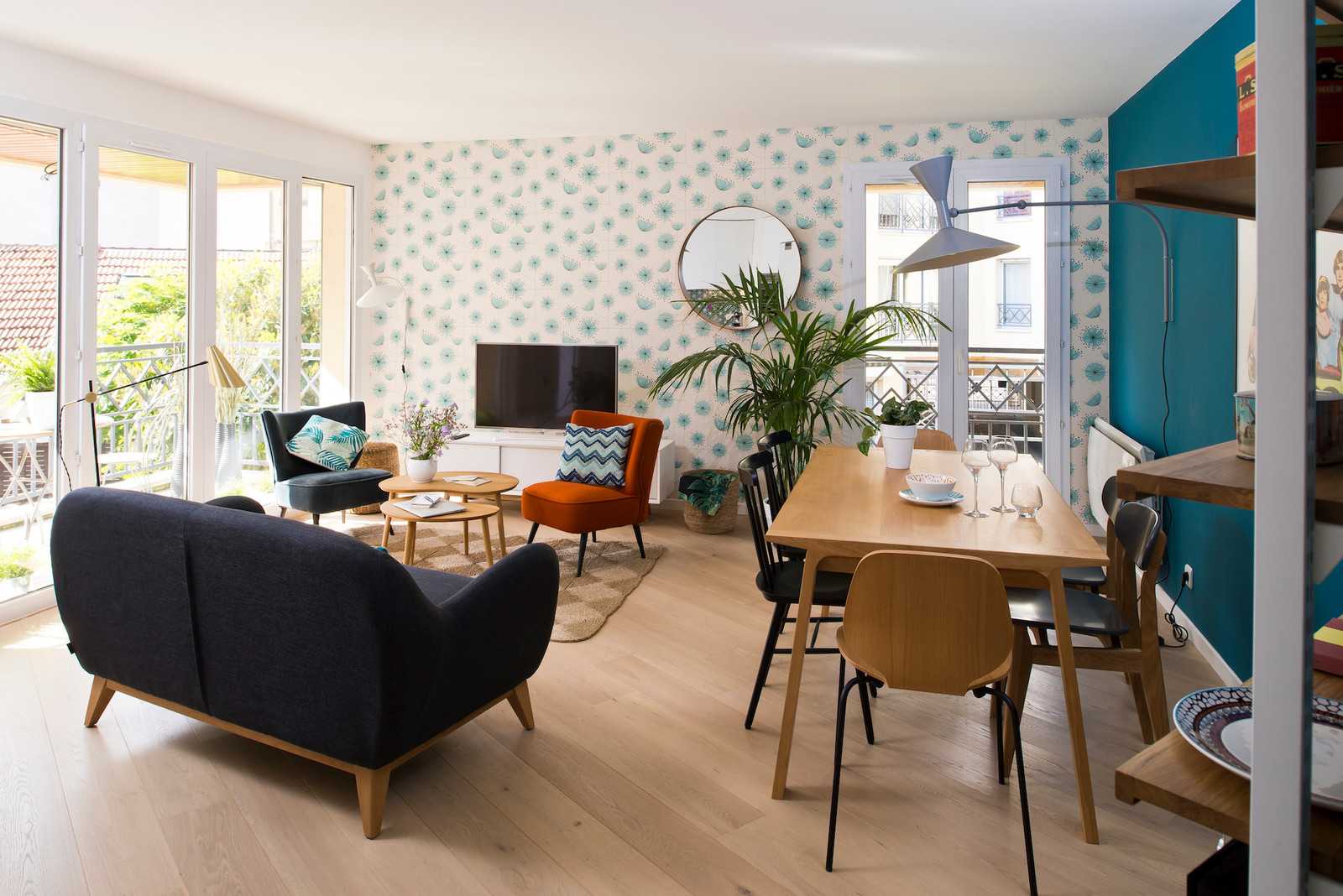 До и после: Новая жизнь квартиры под Парижем 10 лет спустя