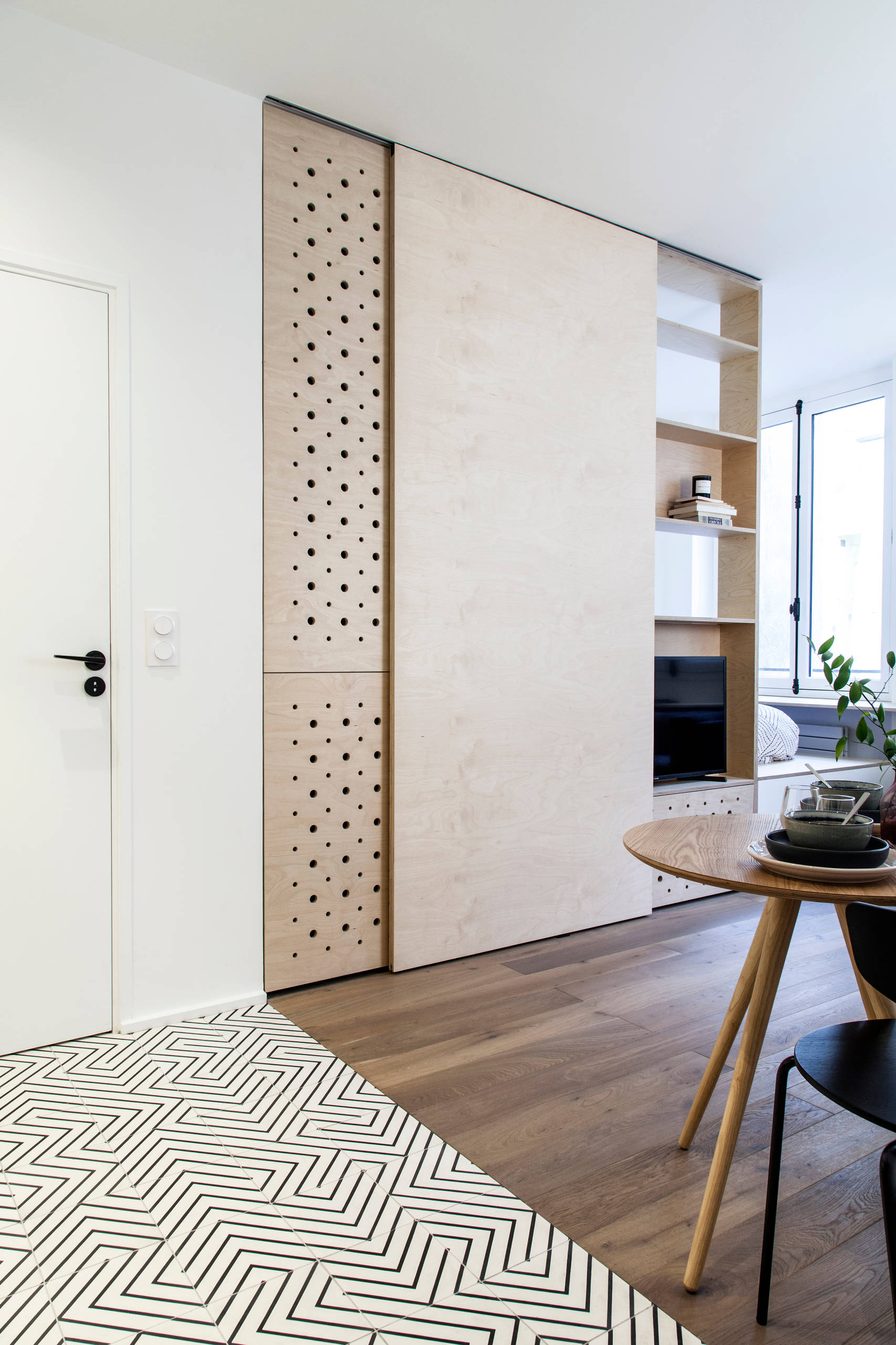 До и после: Студия 26 кв.м — в Париже