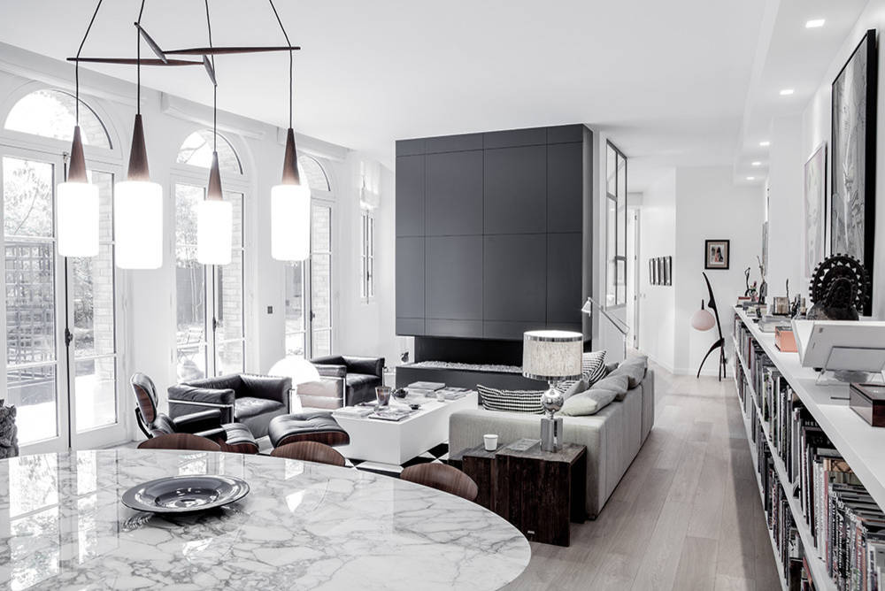 Houzz Франция: Квартира в Париже для пары эстетов