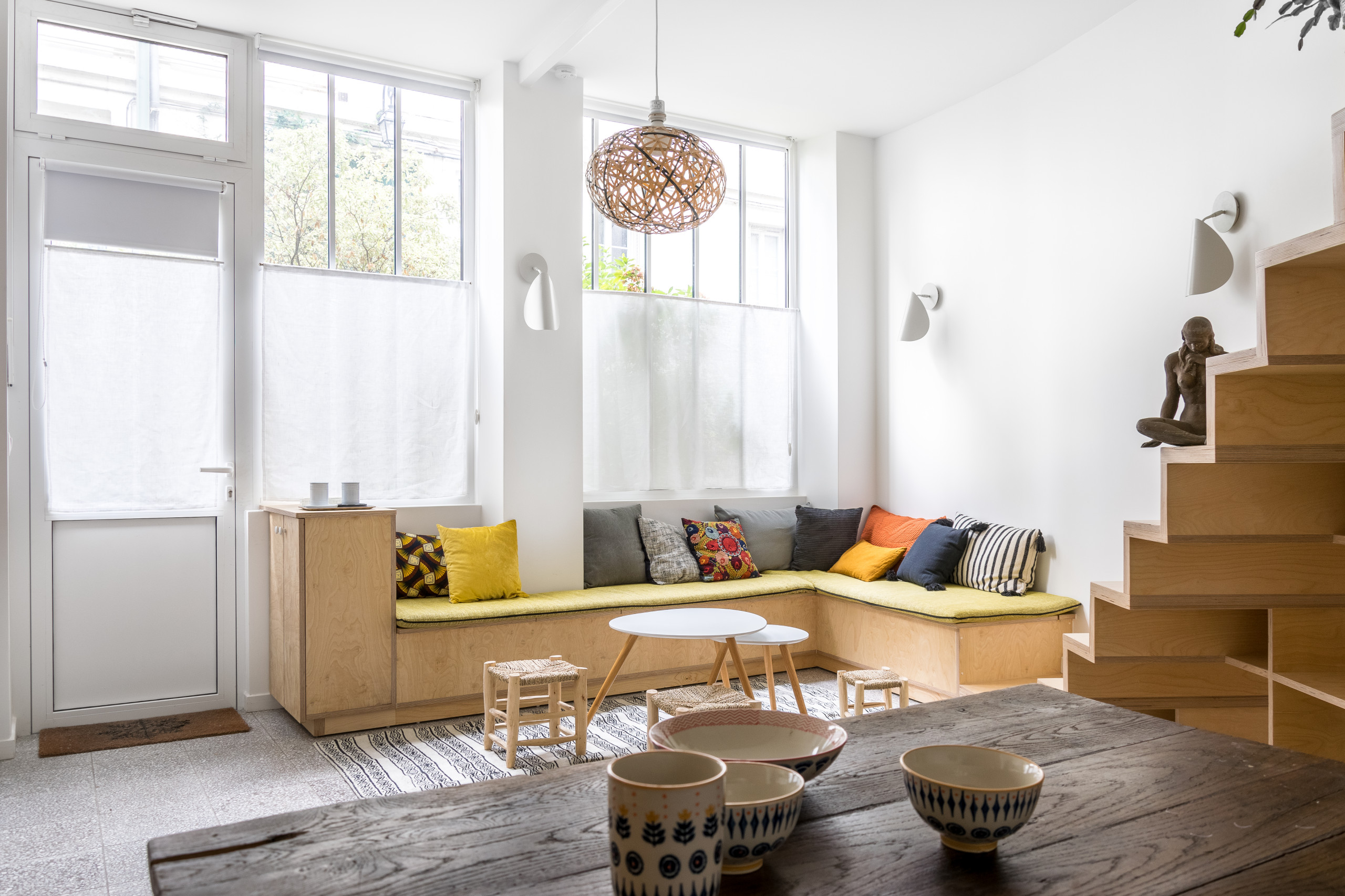 Фотоохота: Скамья в интерьере — 13 идей