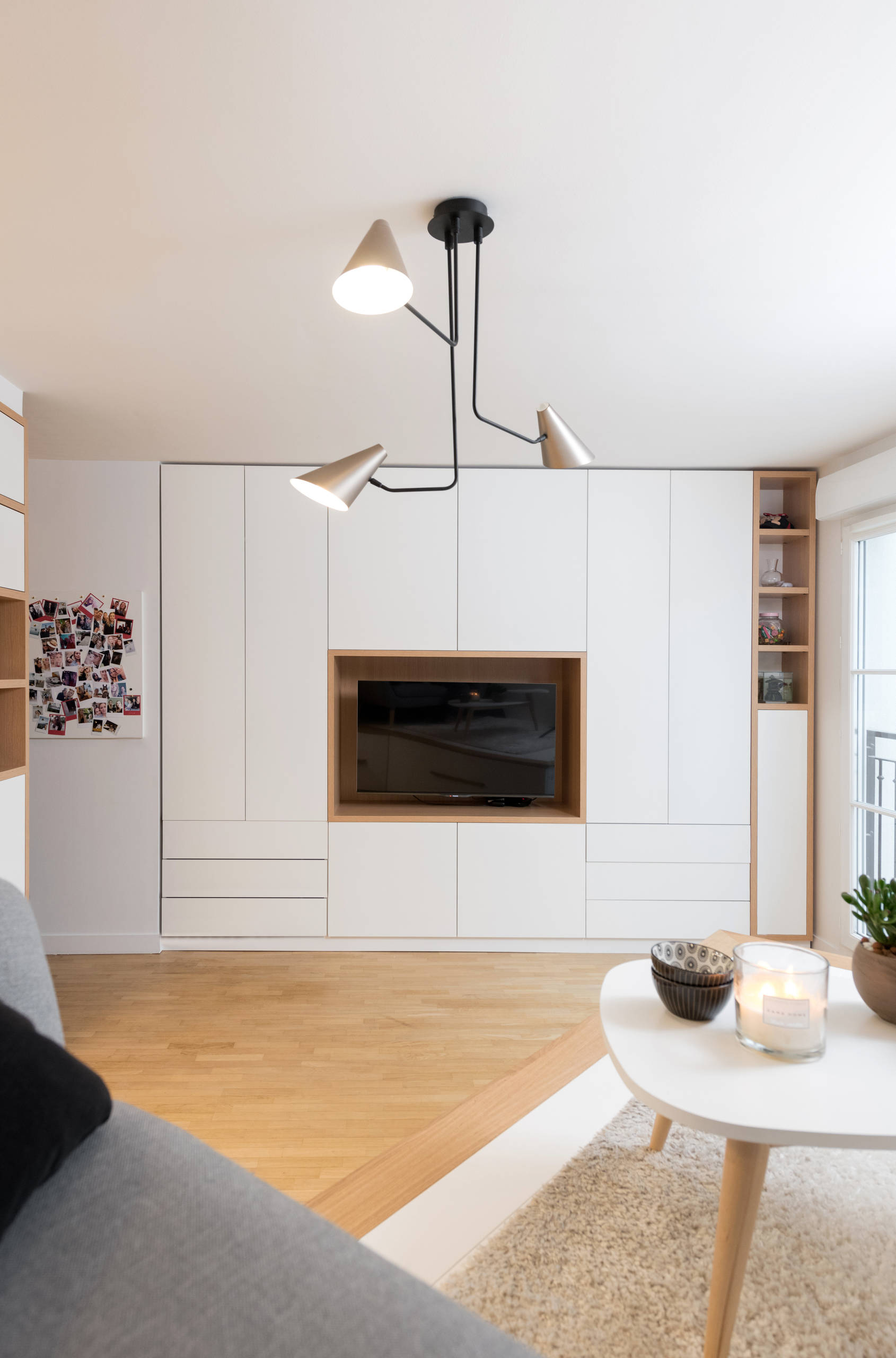 До и после: Французская студия 20 кв.м для девушки и кошки