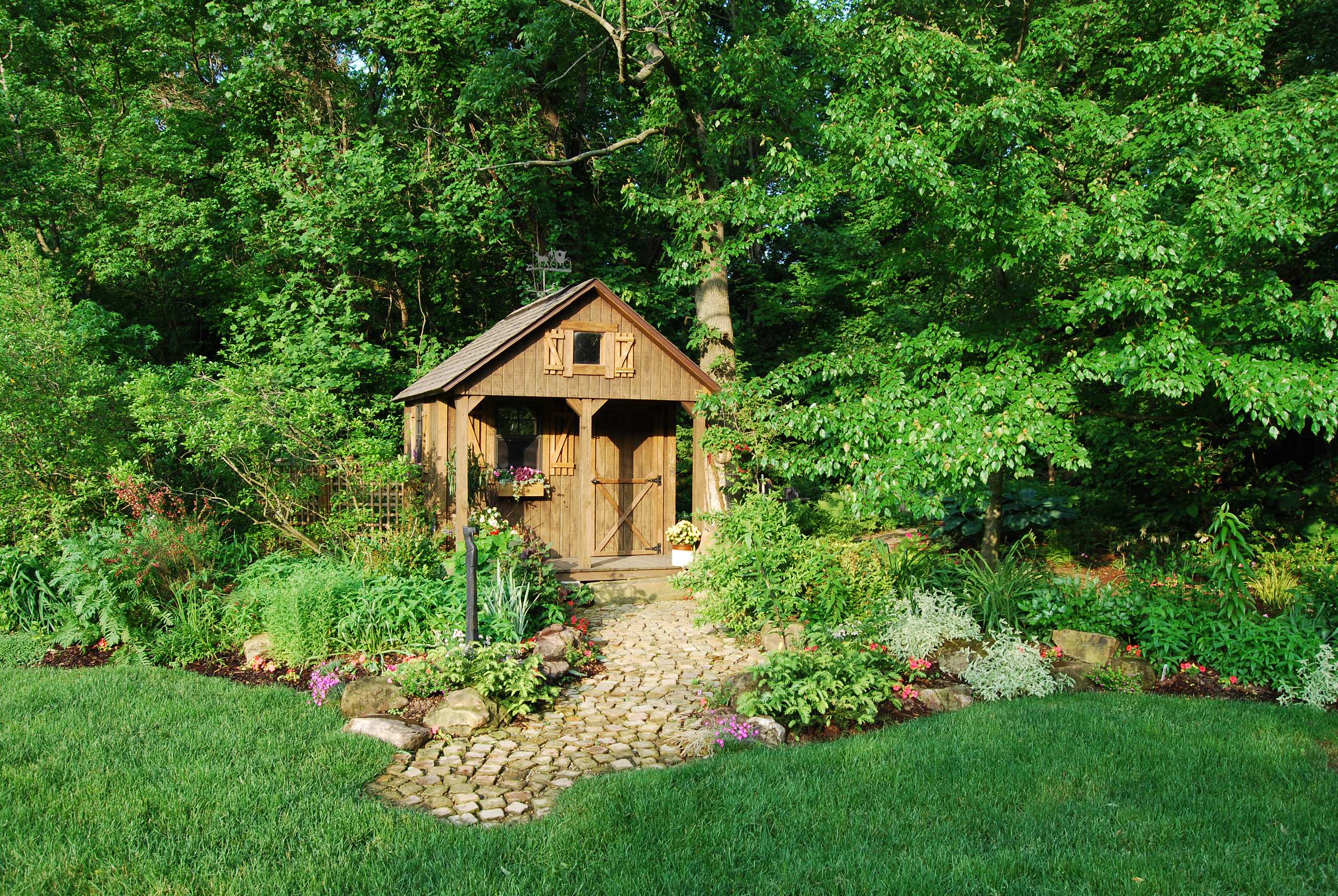 Фотоохота: Садовые домики — 21 идея