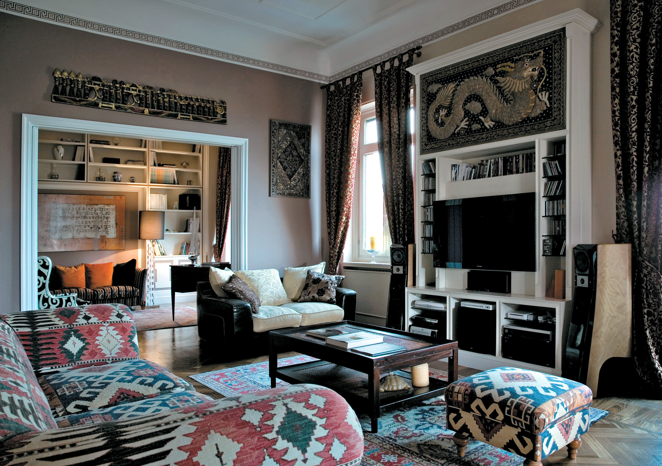 Houzz Италия: Эклектичная квартира — Неаполь внутри и снаружи