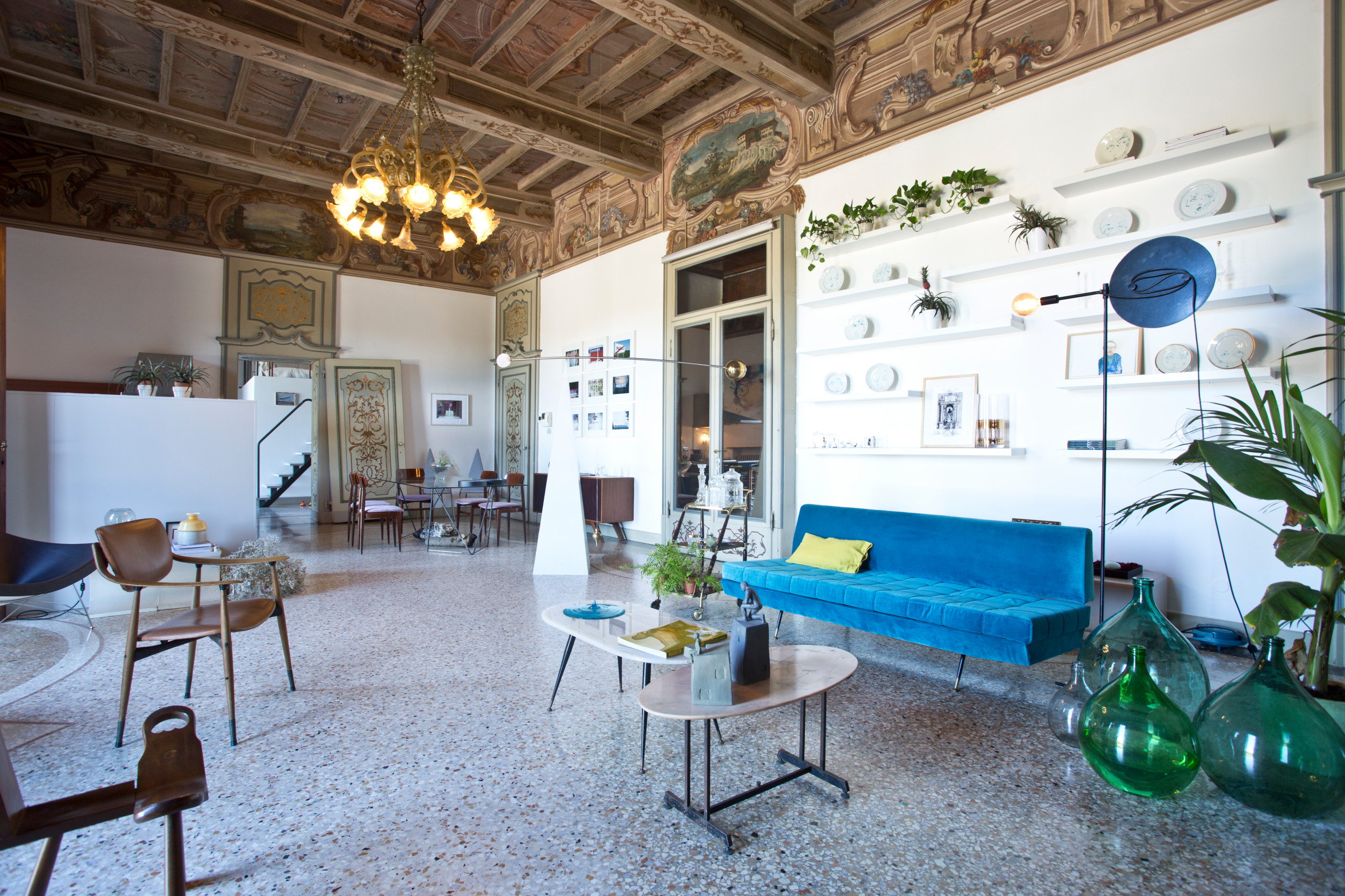 Houzz Италия: Дом-галерея на вилле XVIII века