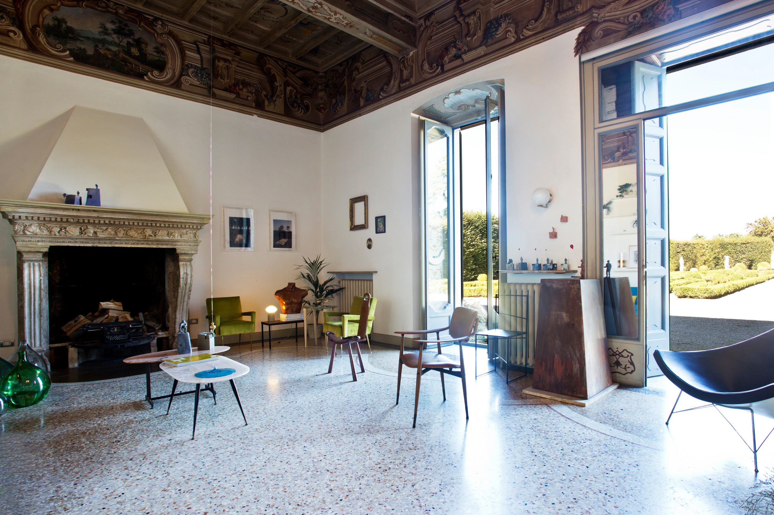 Houzz Италия: Дом-галерея на вилле XVIII века