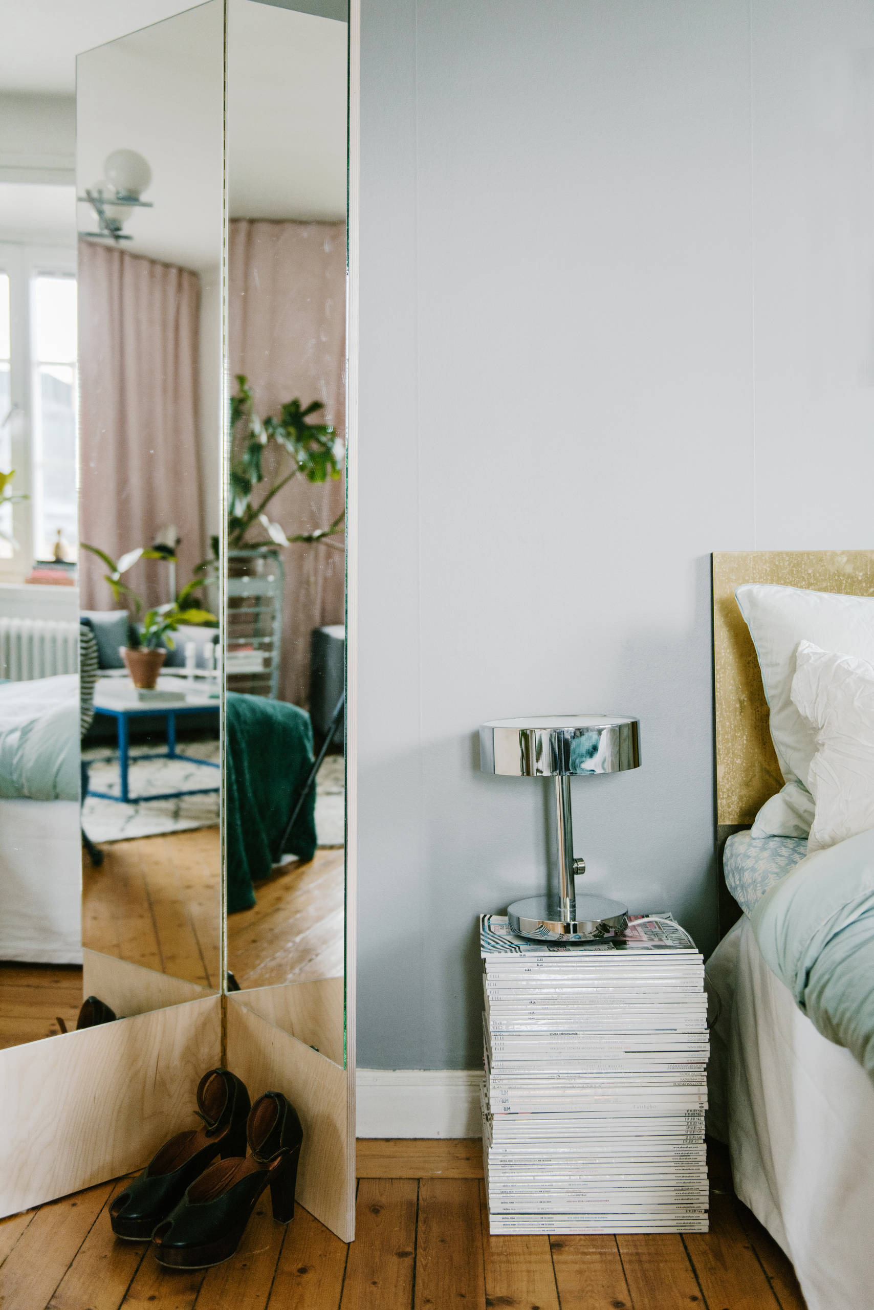 Houzz Швеция: Находки со свалки в квартире декоратора