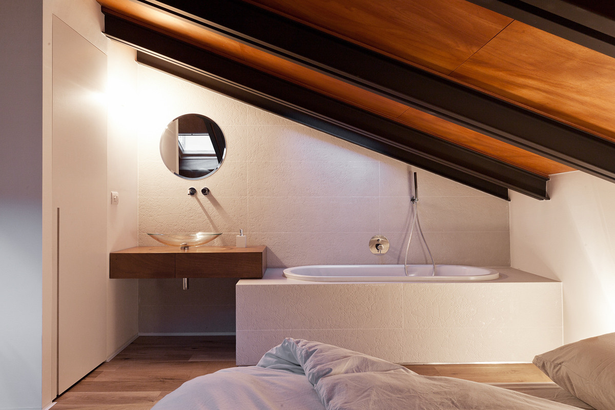 Houzz Италия: От столярной мастерской до лофта со светящейся лестницей