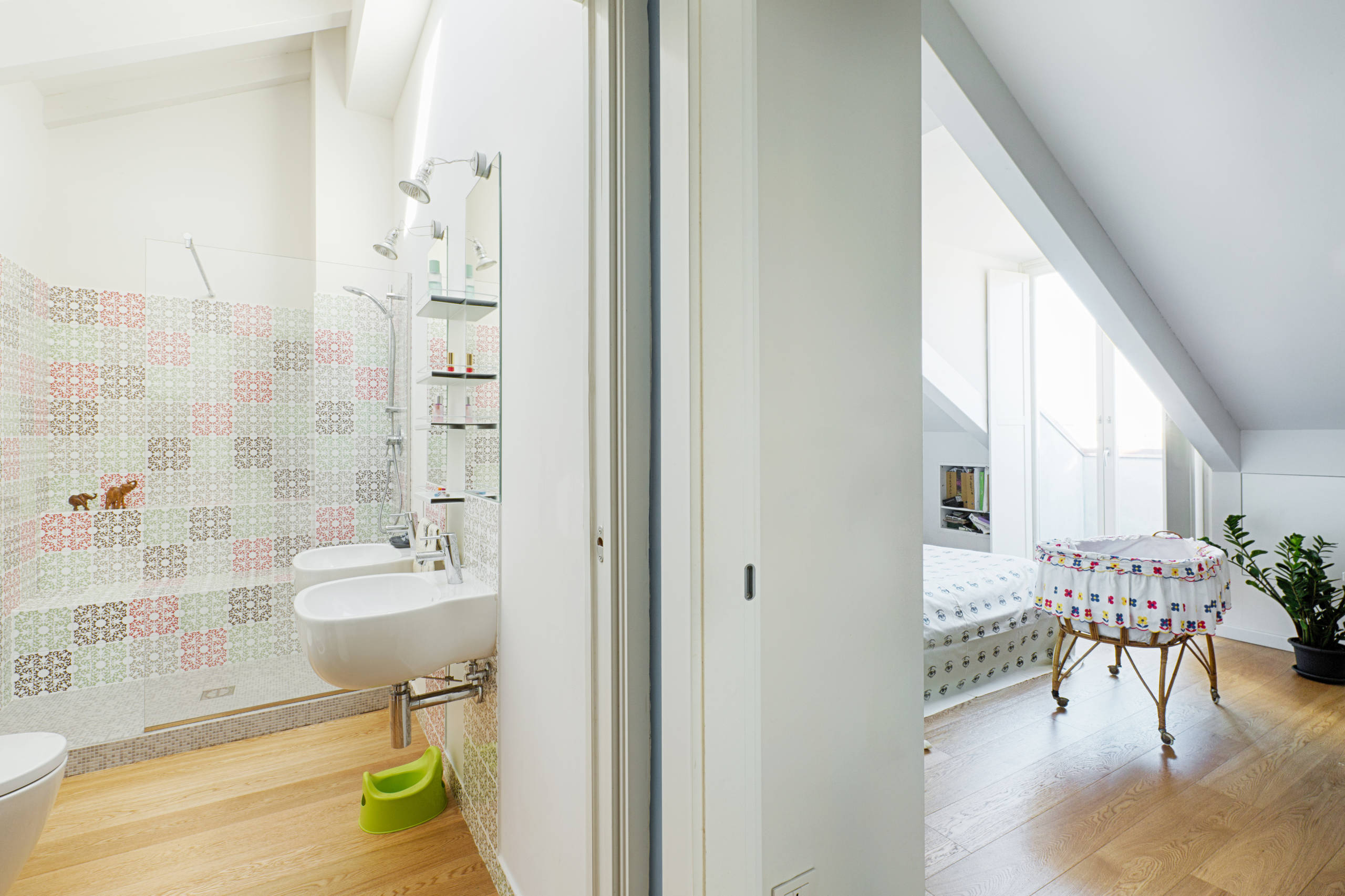 Houzz Италия: Бюджетная мансарда в Турине