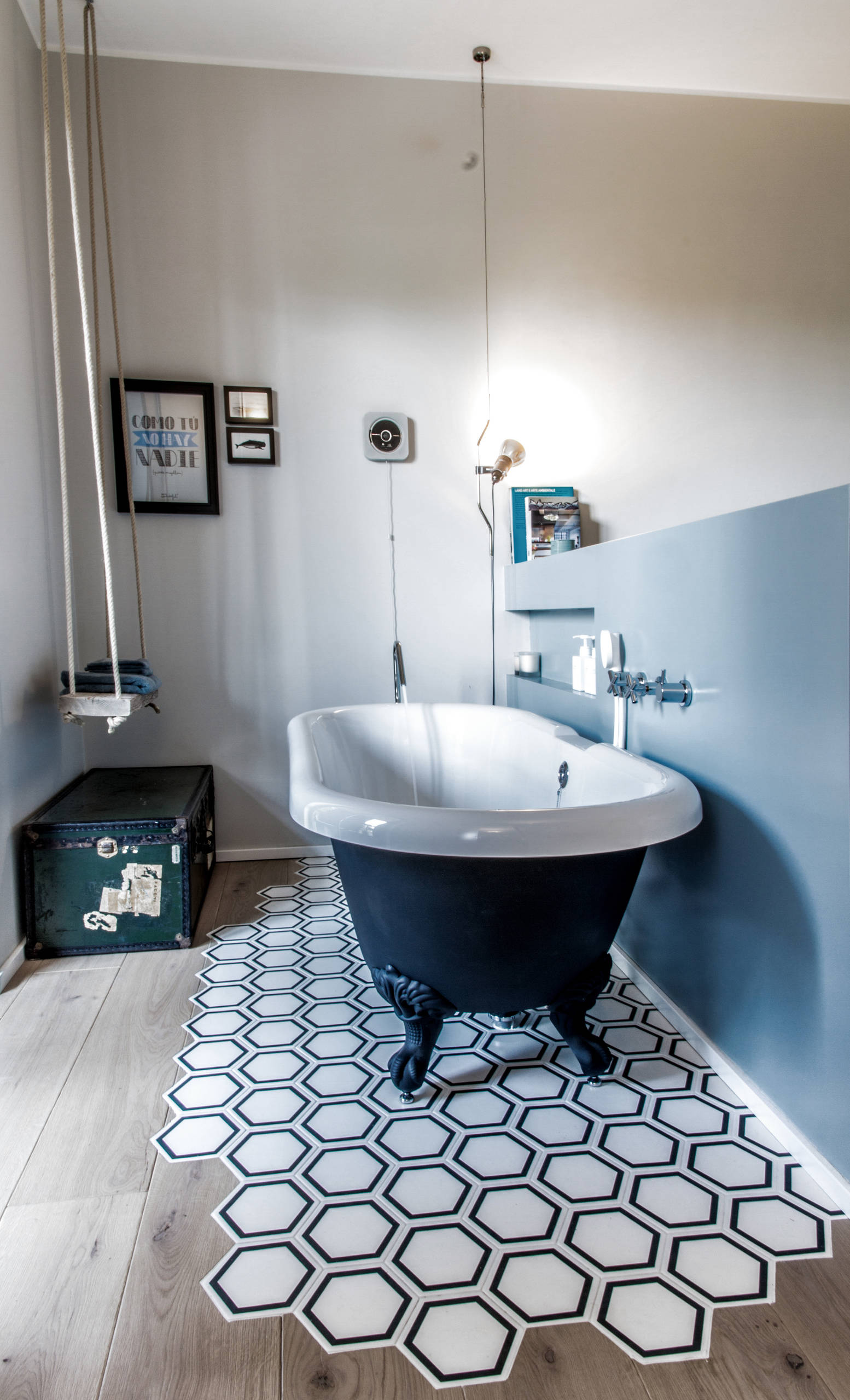 Houzz Италия: Винтаж и современность в доме открытых пространств