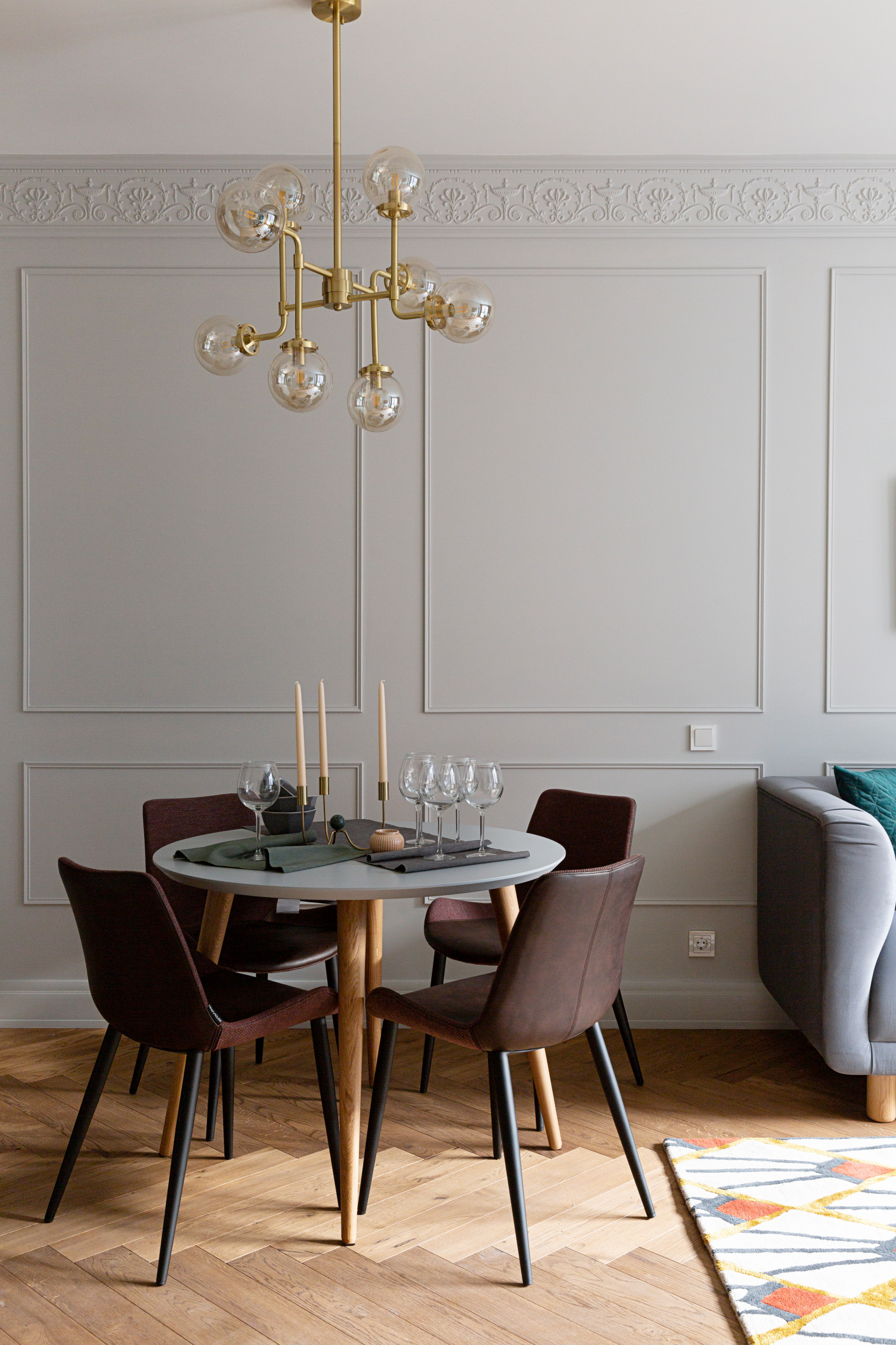 Проект недели: Крошечная кухня-ниша в гостиной