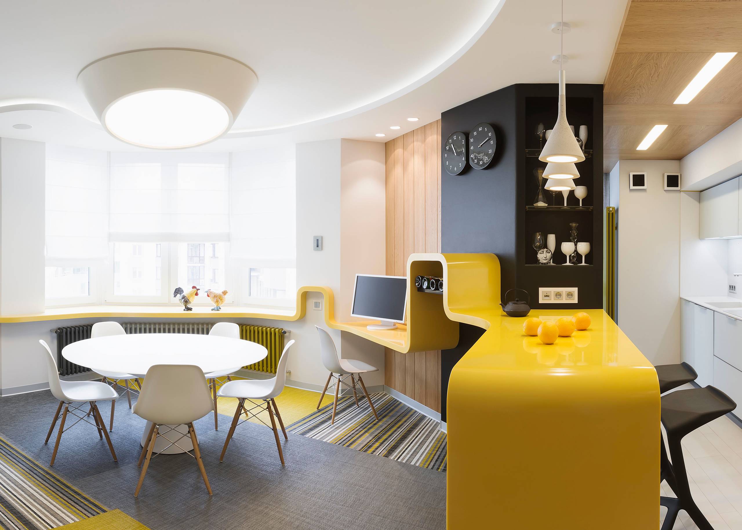 Houzz тур: Квартира с жёлтыми акцентами в Екатеринбурге