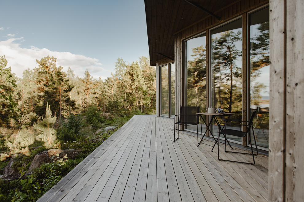 Houzz Швеция: Архитектура, которая сливается с ландшафтом