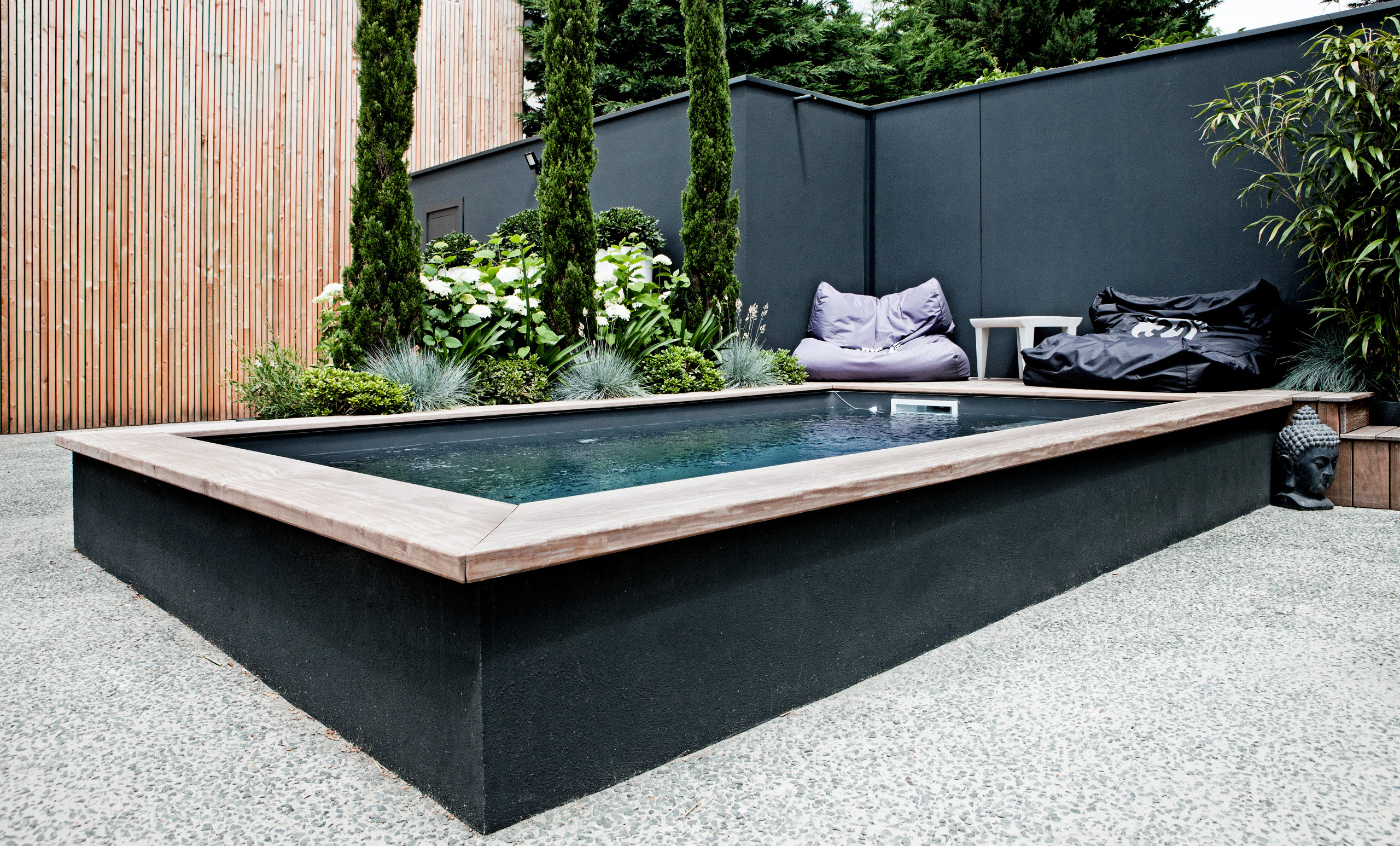 Фотоохота: 20 мини-бассейнов для небольших садов