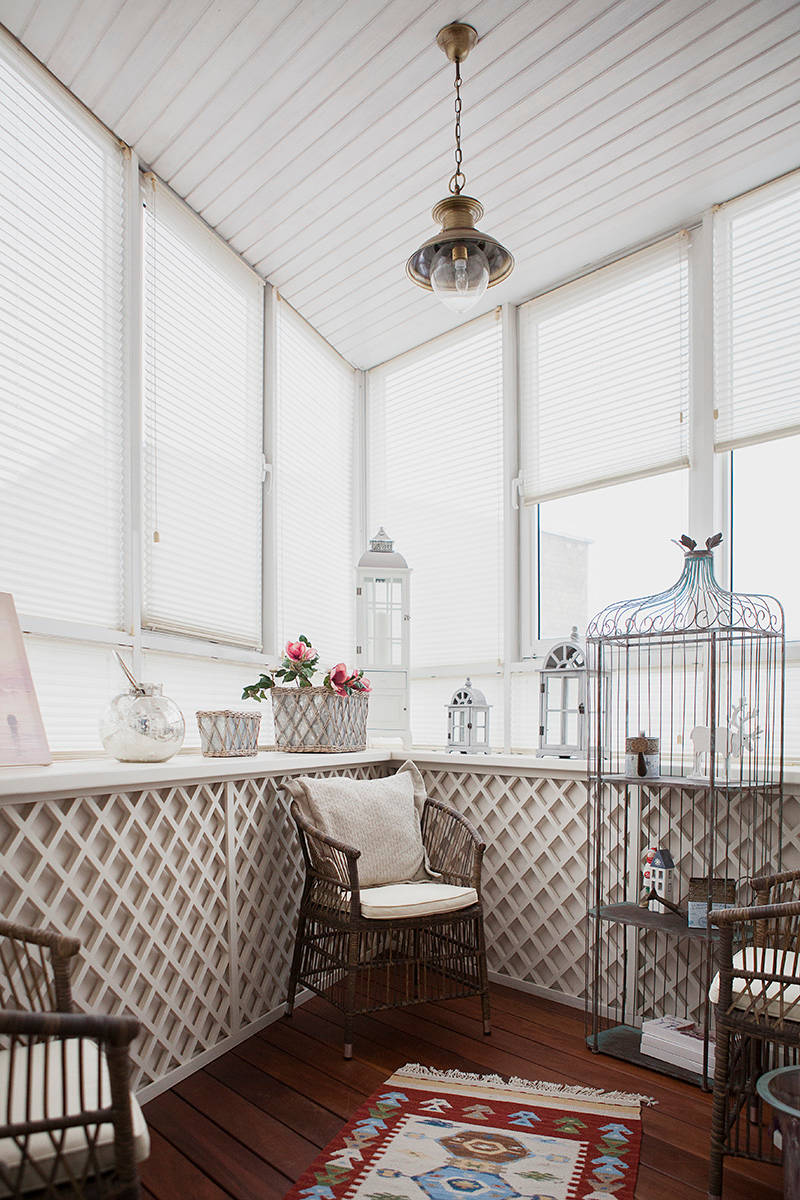 В гостях: Жемчужные тона и балерины в московской квартире