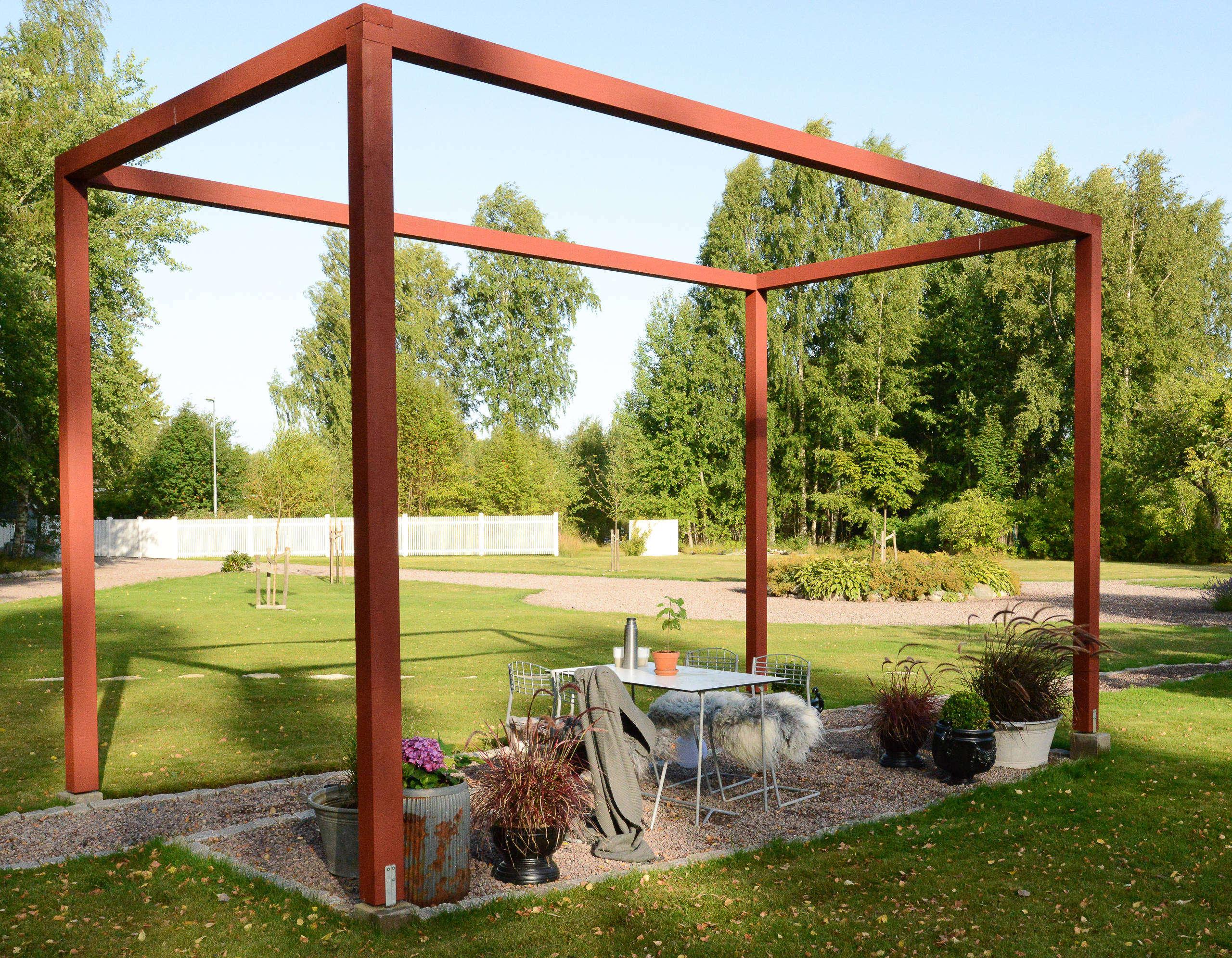 Проект недели: Открытая пергола в шведском Гётеборге