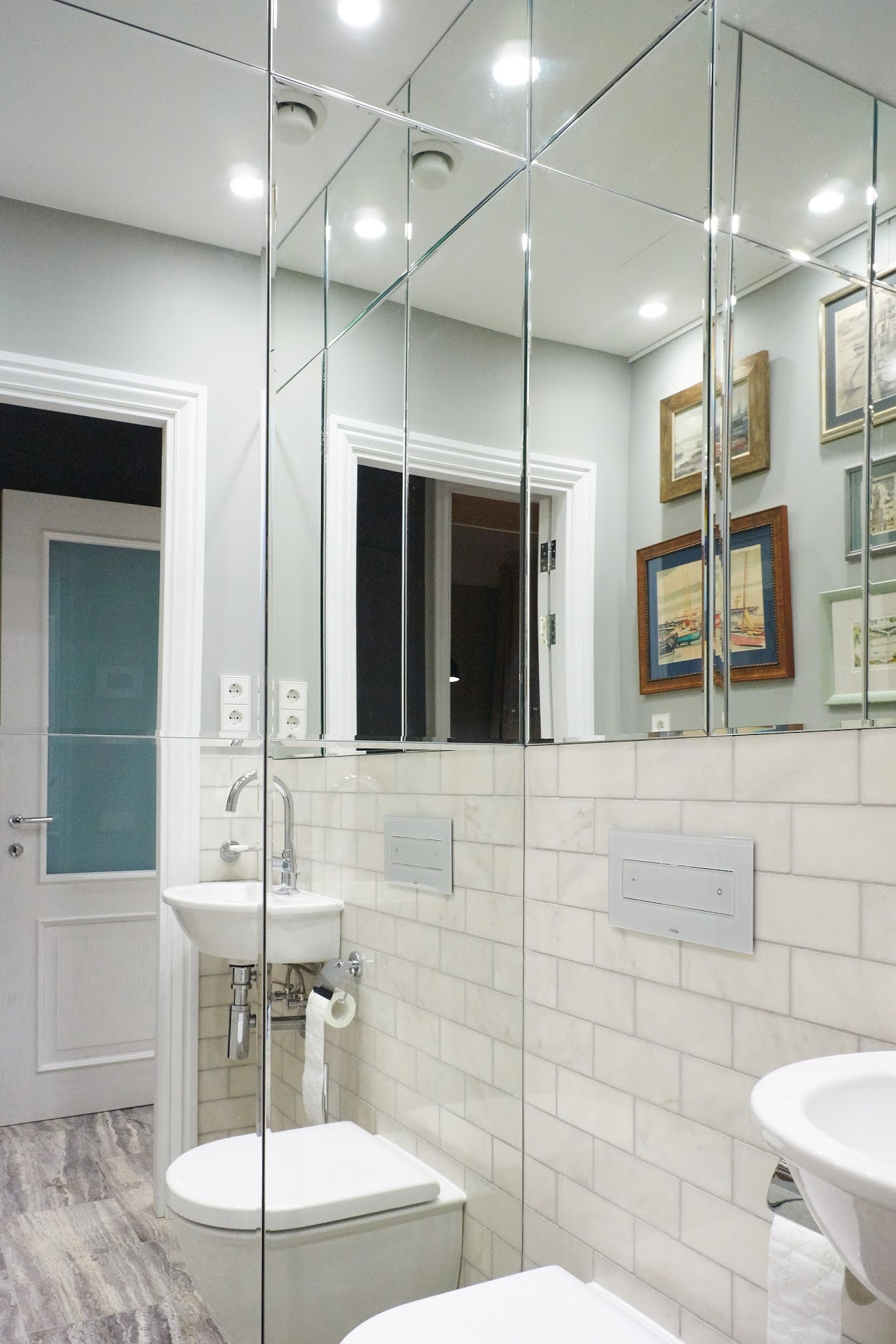 Houzz тур: Интерьер с коллекцией живописи в доме по проекту Жолтовского