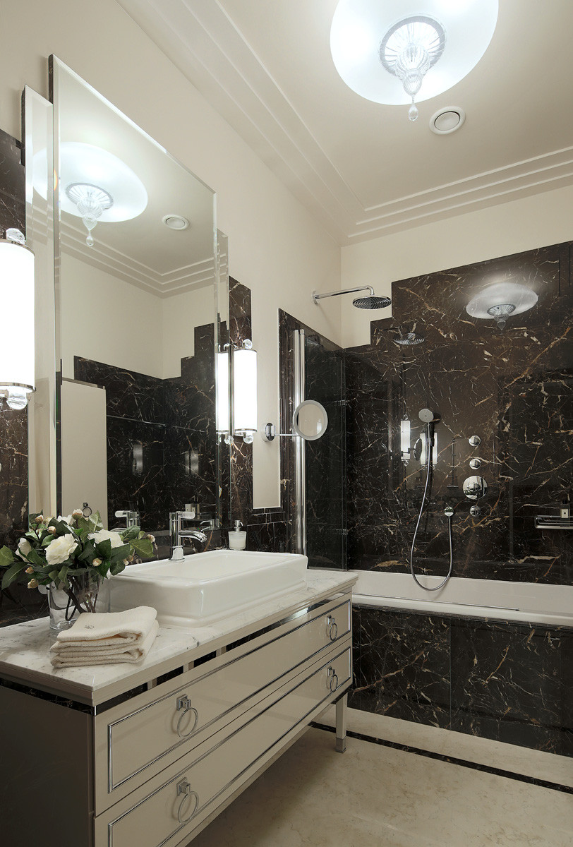 Houzz тур: Квартира с элементами ар деко и венского модерна