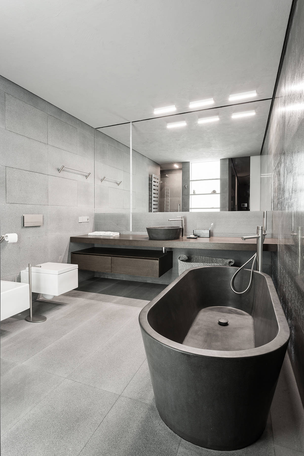 Houzz тур: Квартира-студия на Остоженке в серых тонах