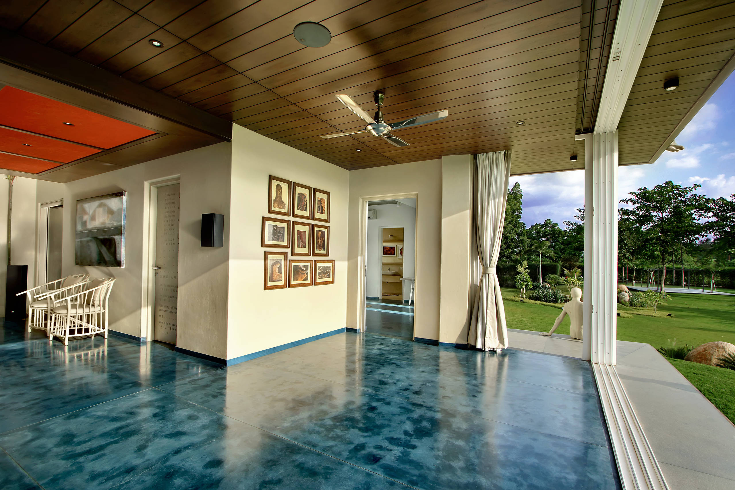 Houzz Индия: Тихая резиденция в современном стиле