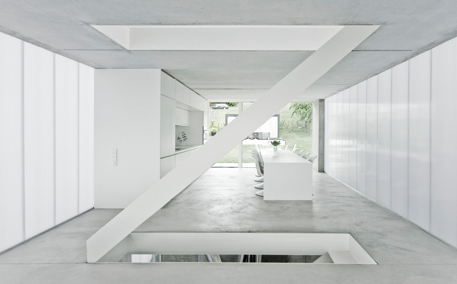 Архитектура: Cветлый эко-коттедж на холме в Эсслингене